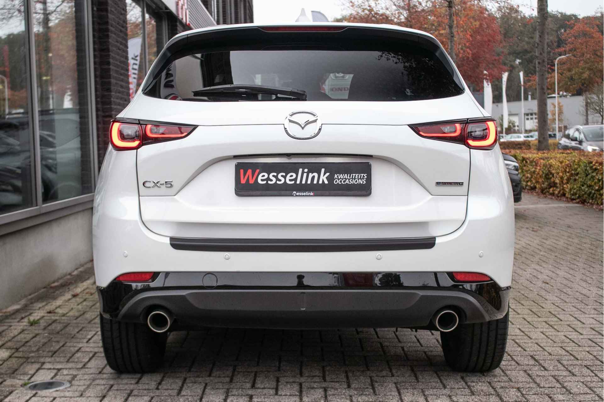 Mazda CX-5 2.0 e-SkyActiv-G M Hybrid 165 Homura - All-in rijklrprs | lederen bekleding | elc. verstelb best stoel - 13/47