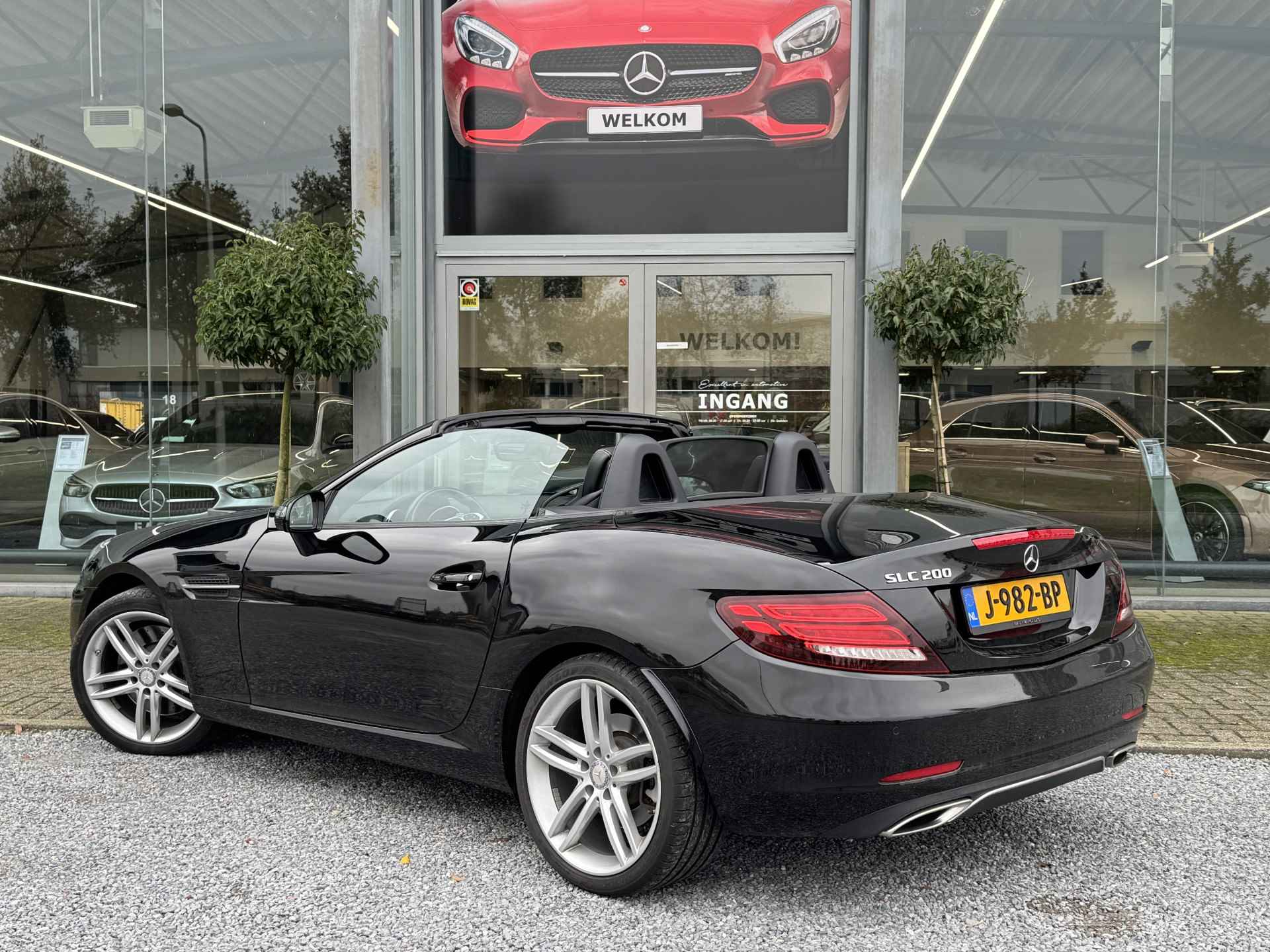 Mercedes-Benz SLC 200 Cabrio AMG Line | Leder | LED | Navigatie | Cruise | Bluetooth | - 3/20