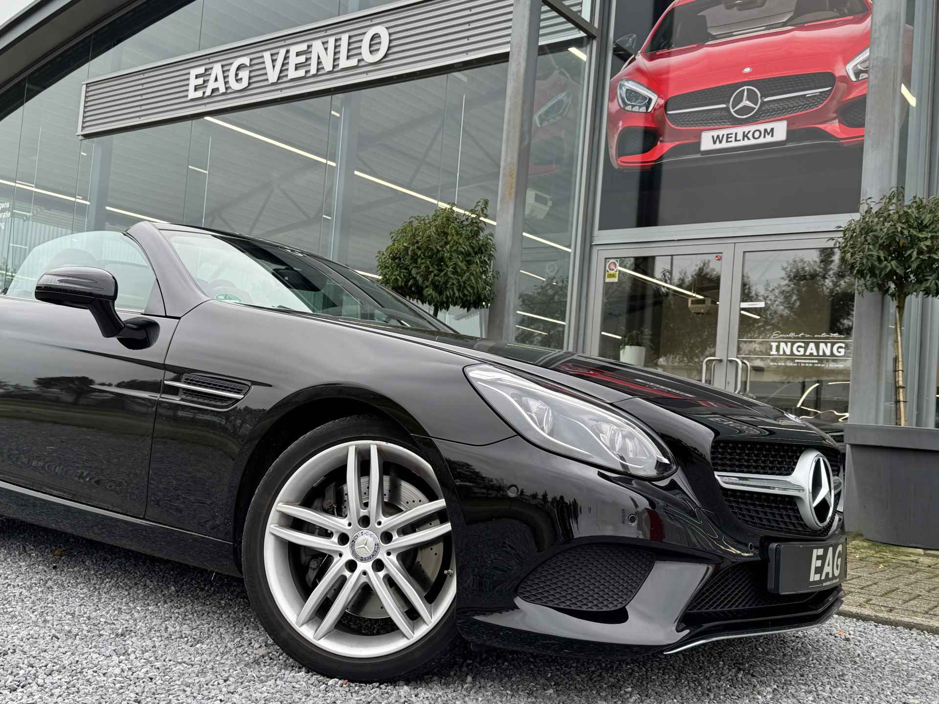 Mercedes-Benz SLC 200 Cabrio AMG Line | Leder | LED | Navigatie | Cruise | Bluetooth | - 4/20