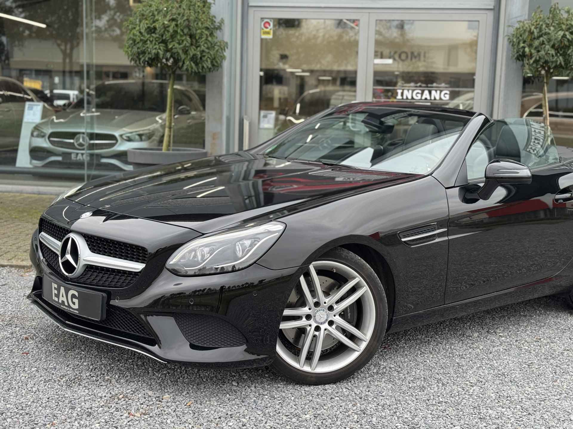 Mercedes-Benz SLC 200 Cabrio AMG Line | Leder | LED | Navigatie | Cruise | Bluetooth | - 16/20