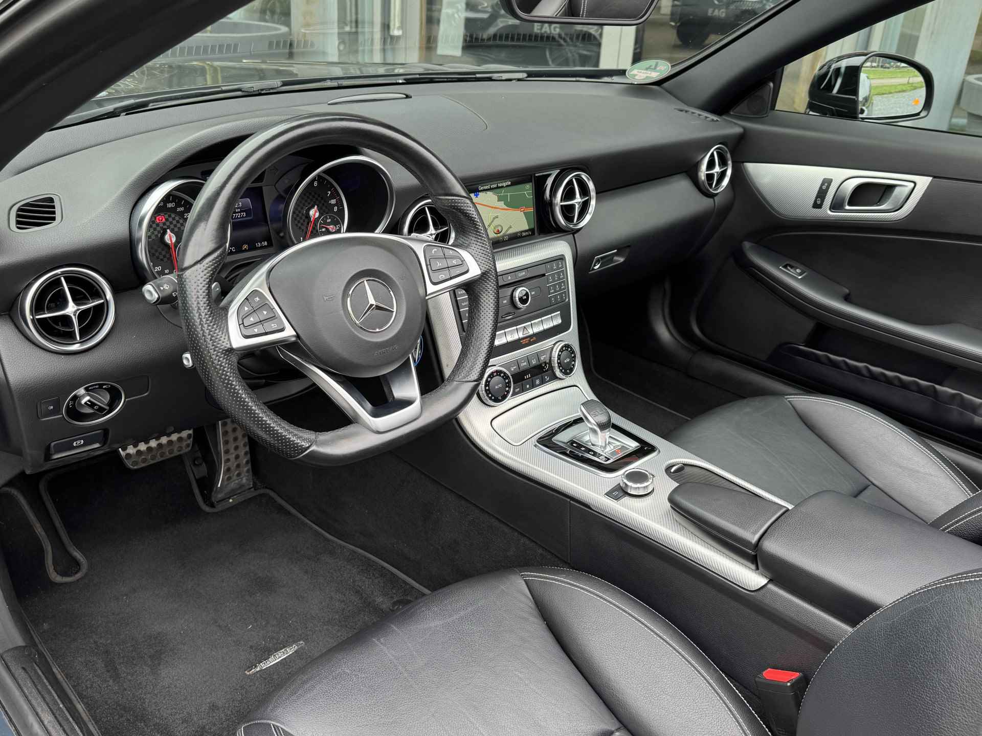 Mercedes-Benz SLC 200 Cabrio AMG Line | Leder | LED | Navigatie | Cruise | Bluetooth | - 18/20