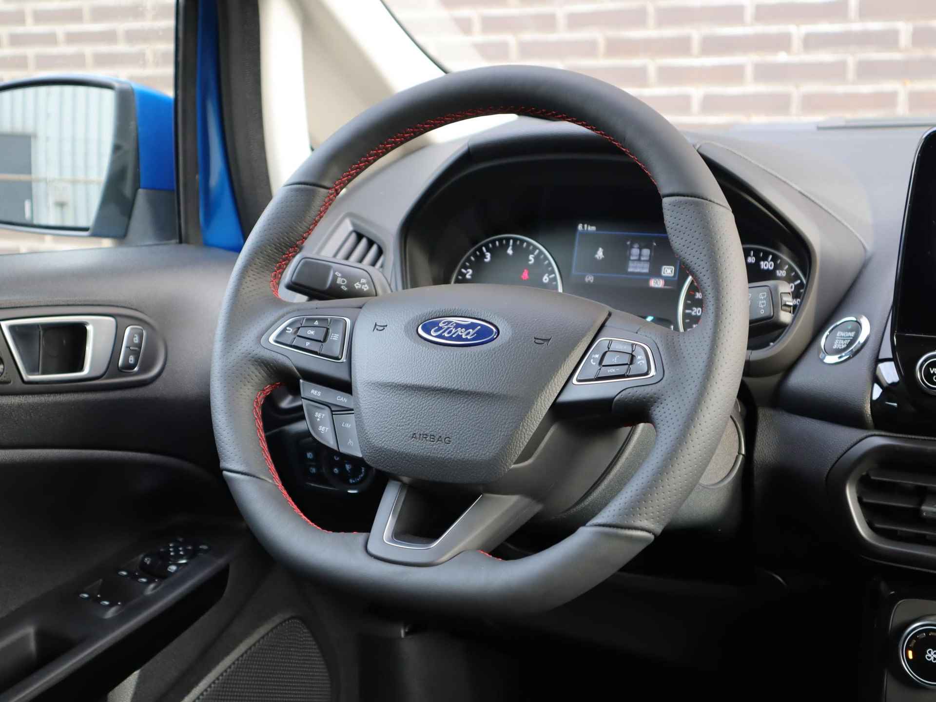 Ford EcoSport 1.0 EcoBoost ST-Line 125pk | DEMO | Stoel- stuur en voorruitverwarming | BLISS | Navigatie | 17inch lichtmetalen velgen | Parkeer sensoren voor en achter | Achteruitrij camera | B&O Audio - 26/57