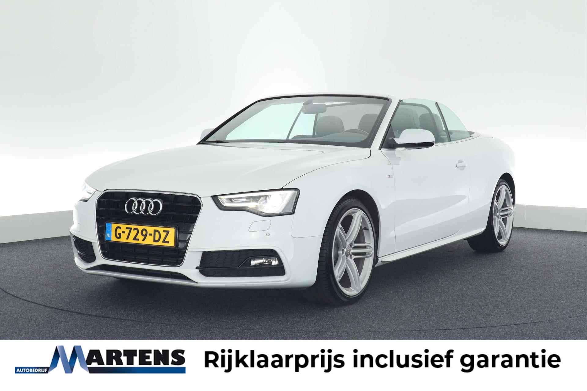 Audi A5 Cabriolet 1.8 TFSI 170pk Aut. S-Line Nekverwarming Keyless Xenon B&O Navigatie Stoelventilatie