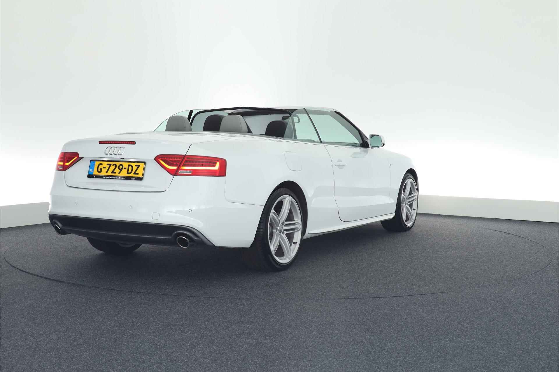 Audi A5 Cabriolet 1.8 TFSI 170pk Aut. S-Line Nekverwarming Keyless Xenon B&O Navigatie Stoelventilatie - 4/44