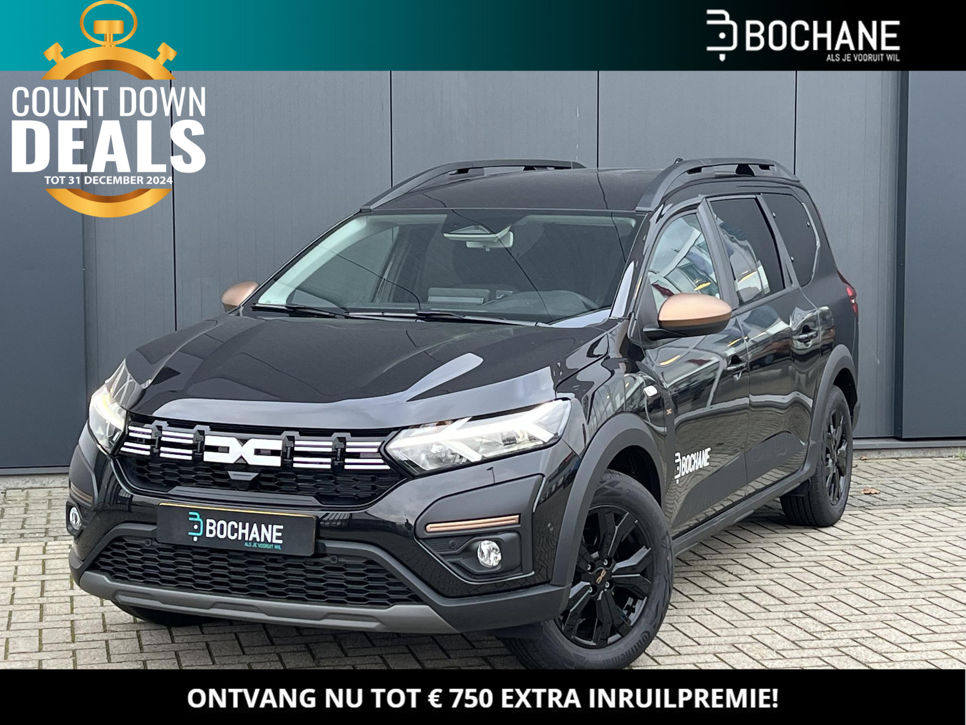 Dacia Jogger 1.6 Hybrid 140 Extreme | 7-Persoons | Navigatie | Dodehoekdetectie | Stoelverwarming