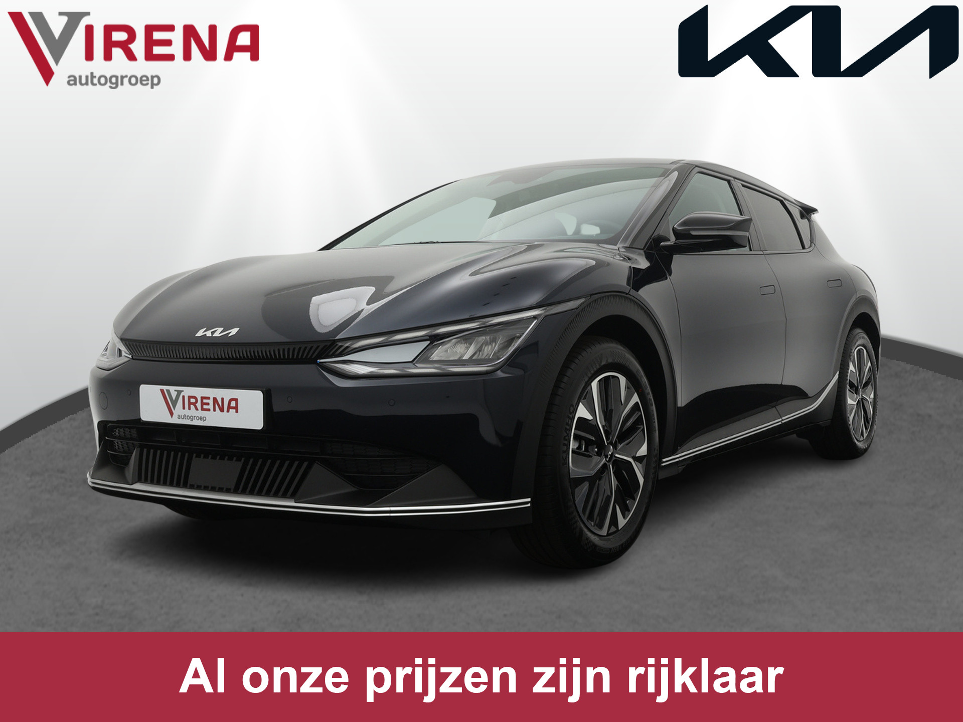 Kia Ev6 Light Edition 58 kWh - Achteruitrijcamera - Apple CarPlay/Android Auto - Cruise Control Adaptief - Led Koplampen - Fabrieksgarantie tot 2031 bij viaBOVAG.nl