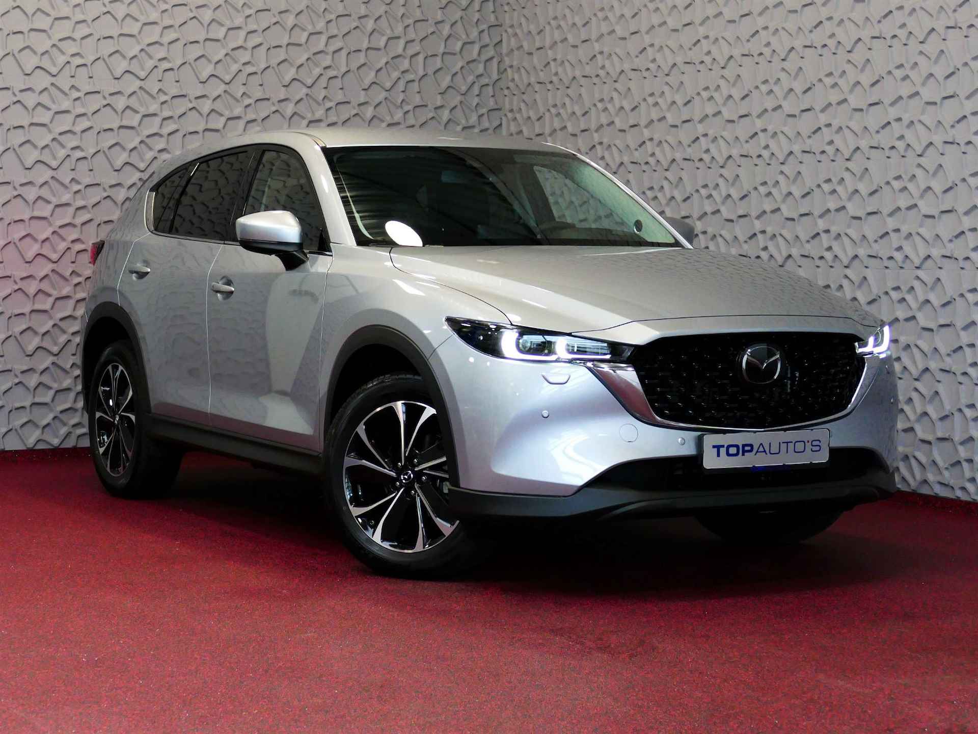 Mazda CX-5 2.0 165 PK LUXURY LEER HEADUP 360.CAMERA 19''LMV FULL LED CARPLAY NAVI STOEL/STUUR VERW. STOELKOELING DIG.DASH 03/2023 - 55/83