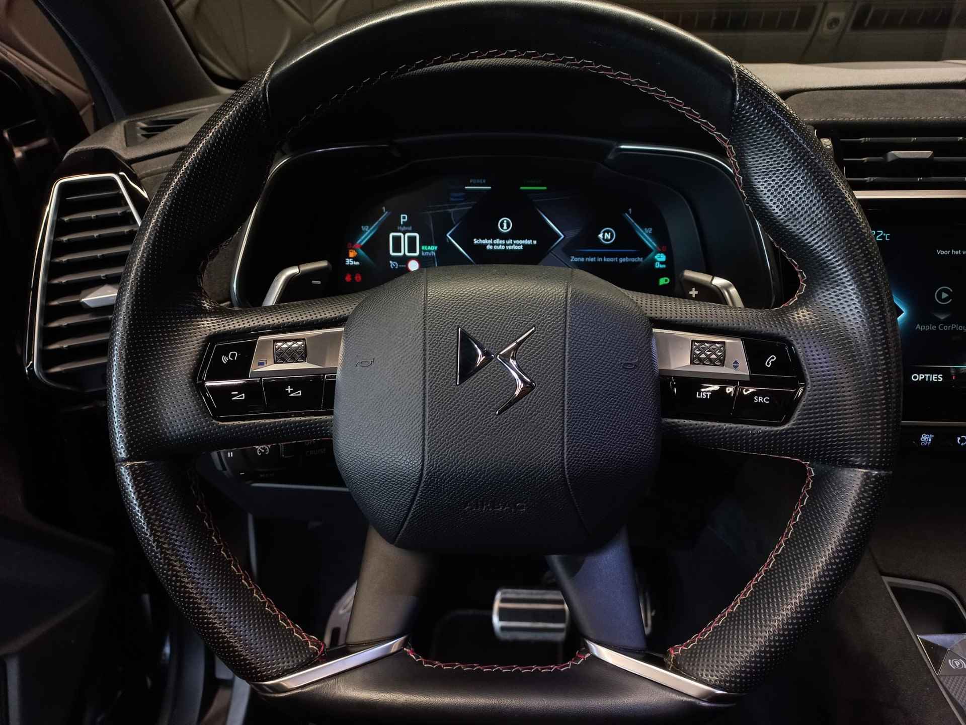 DS 7 Crossback E-Tense 4x4 Performance Line | Pano Dak | Alcantara | Apple Carplay | Stoel Verwarming - 6/23