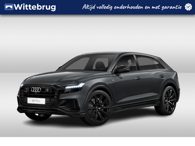 Audi Q8 55 TFSI e 381pk quattro Pro Line S | Assistentiepakket plus | Bang & Olufsen | 23" LM velgen | Optiek zwart | Trekhaak | Matrix