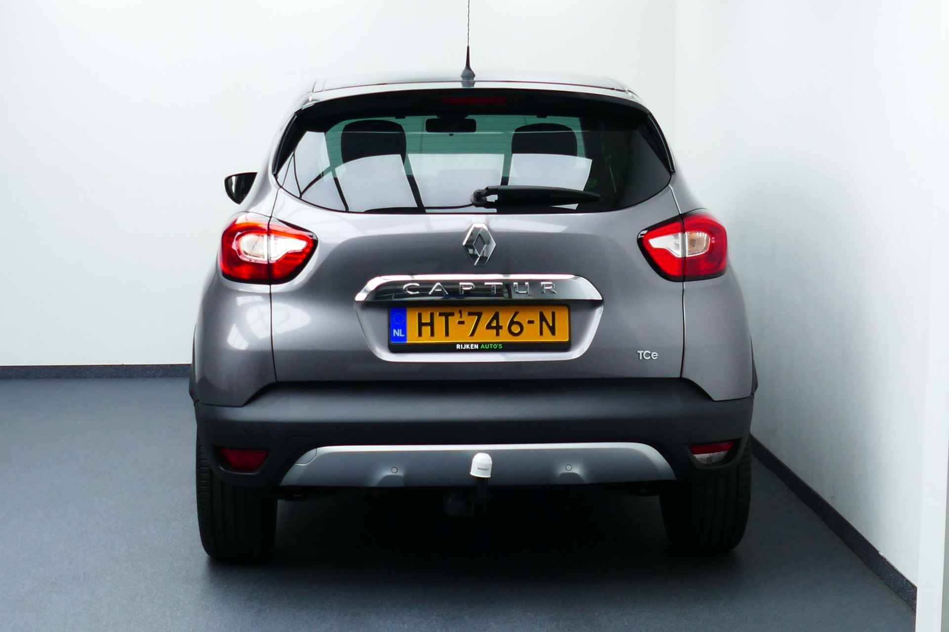 Renault Captur 0.9 TCe Xmod. Zwart Dak, Leer, Stoelverw, Navi, Camera, Clima, 17"LMV, Haak 1200kg - 21/37