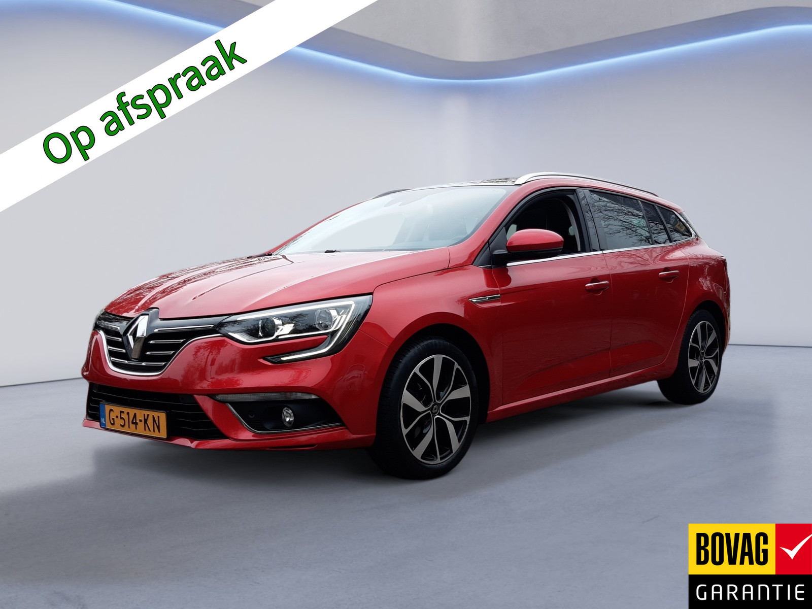 Renault Mégane Estate 1.3 TCe Bose (116 PK) 1e-Eig, Renault-Dealer-Onderh, 12-Mnd-BOVAG, NL-Auto, Leer, Panoramadak, Parelmoer, Navigatie/Apple-Carplay/Android-Auto, Cruisecontrol, Keyless-Entry/Start, Achteruitrijcamera, Parkeersensor Premium-Audio, DAB, Licht-Zicht-Pakket, Lm-Velgen-17Inch, Privacy-Glas