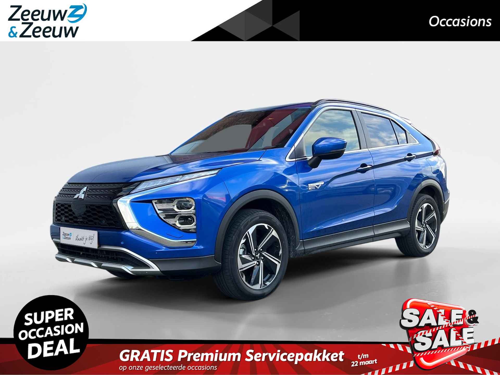 Mitsubishi Eclipse Cross 2.4 PHEV Intense+ 8 Jaar Garantie | Demonstratie auto | Navigatie | 1500 KG trekvermogen|