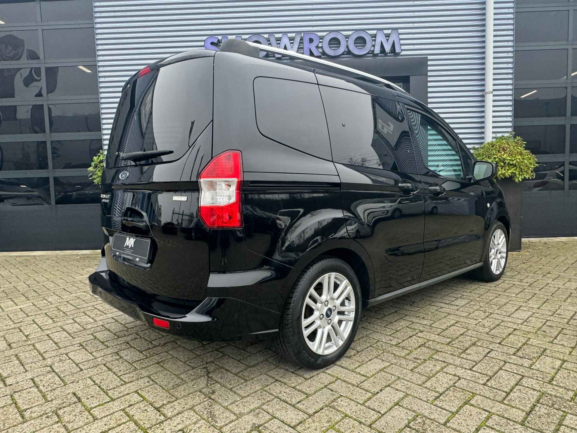 Ford TOURNEO COURIER 1.0 Titanium Airco|Stoelverwarming|Navi|Cruisecontrol|Camera|Apple carplay - 15/35