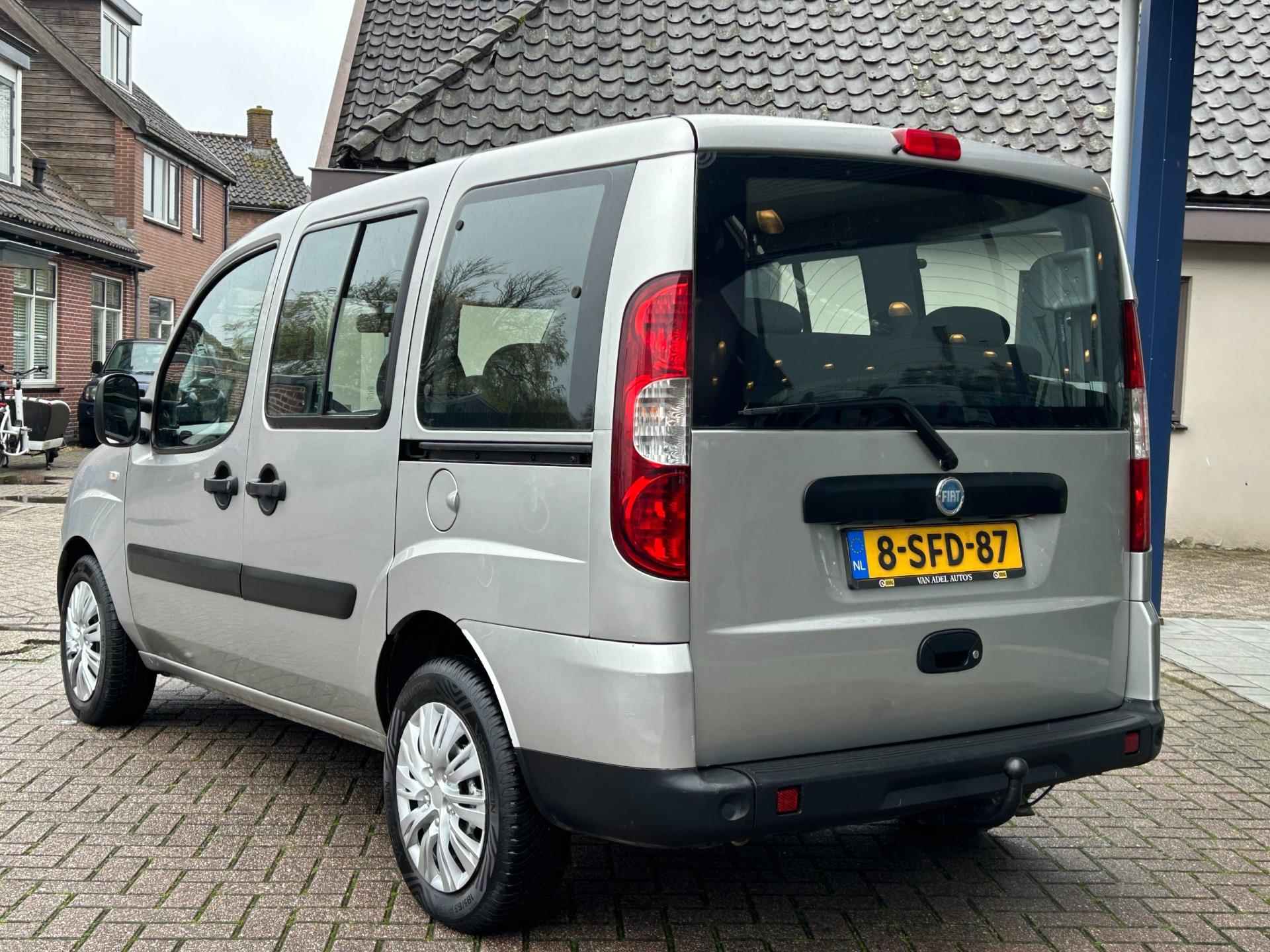 Fiat Doblò 1.4 Family Plus 7 Pers! Airco Schuifdeuren Elek.Pakket Trekhaak Nieuwe APK Nette Staat! - 3/19