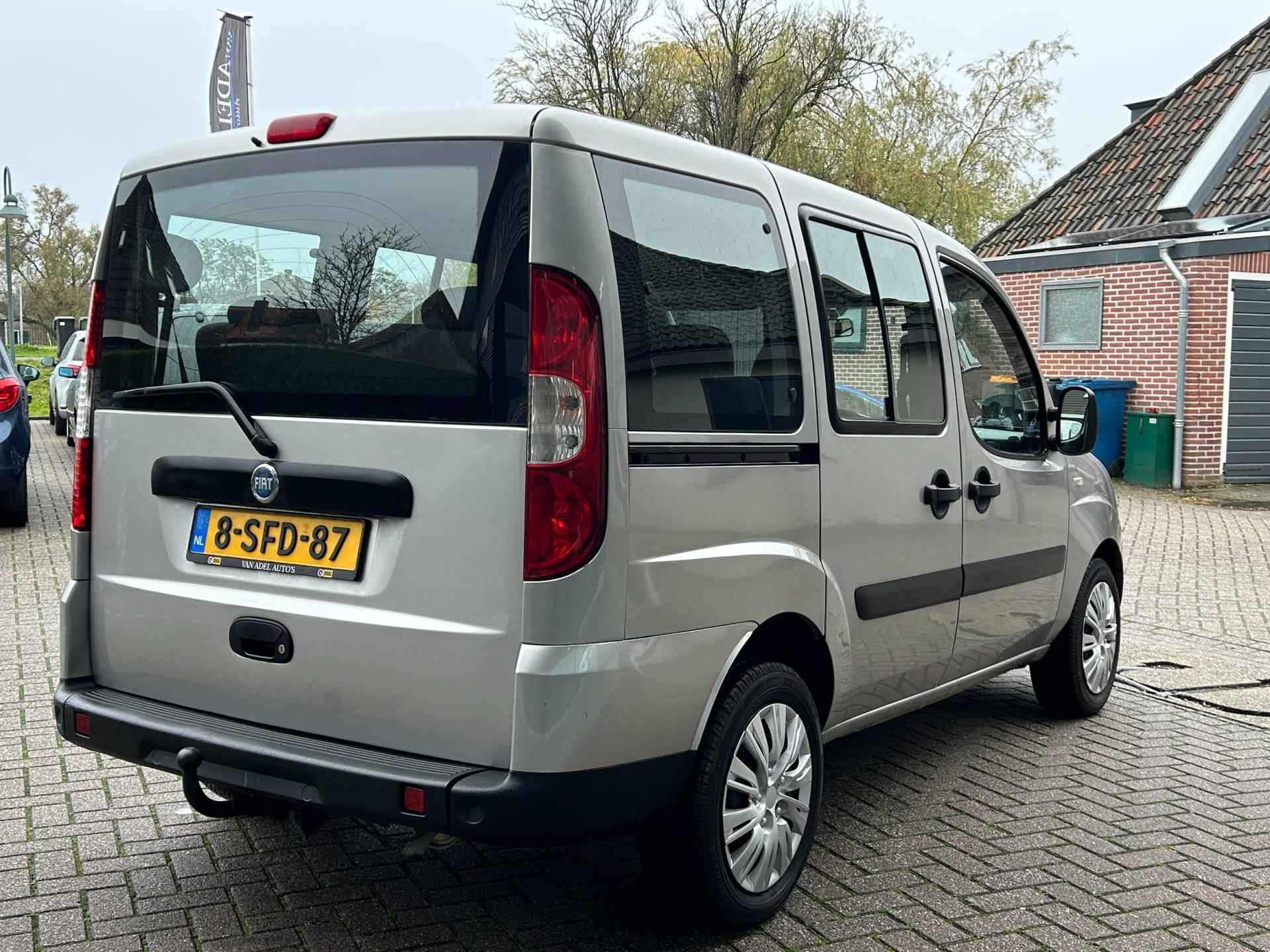 Fiat Doblò 1.4 Family Plus 7 Pers! Airco Schuifdeuren Elek.Pakket Trekhaak Nieuwe APK Nette Staat! - 4/19