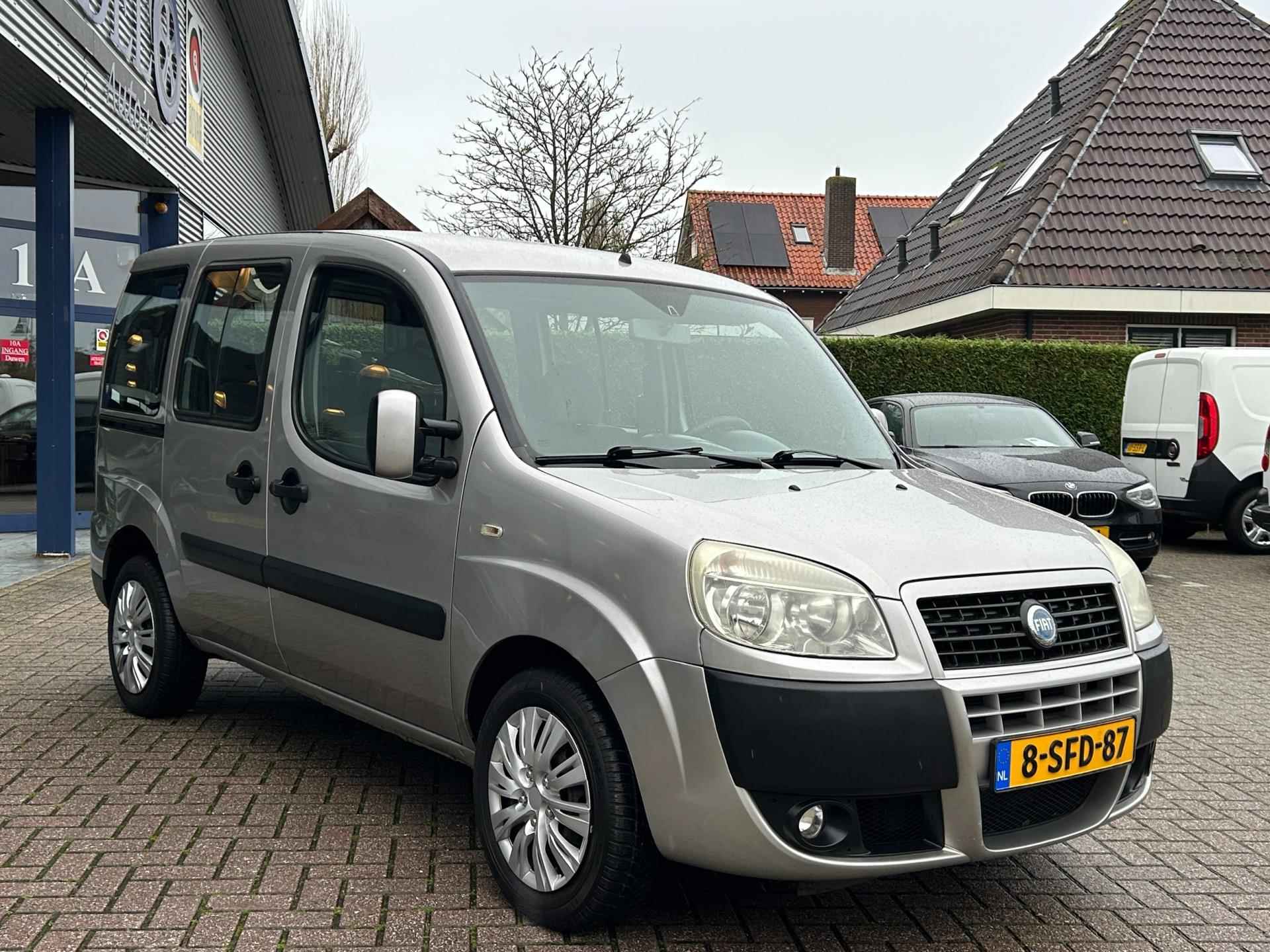 Fiat Doblò 1.4 Family Plus 7 Pers! Airco Schuifdeuren Elek.Pakket Trekhaak Nieuwe APK Nette Staat! - 6/19