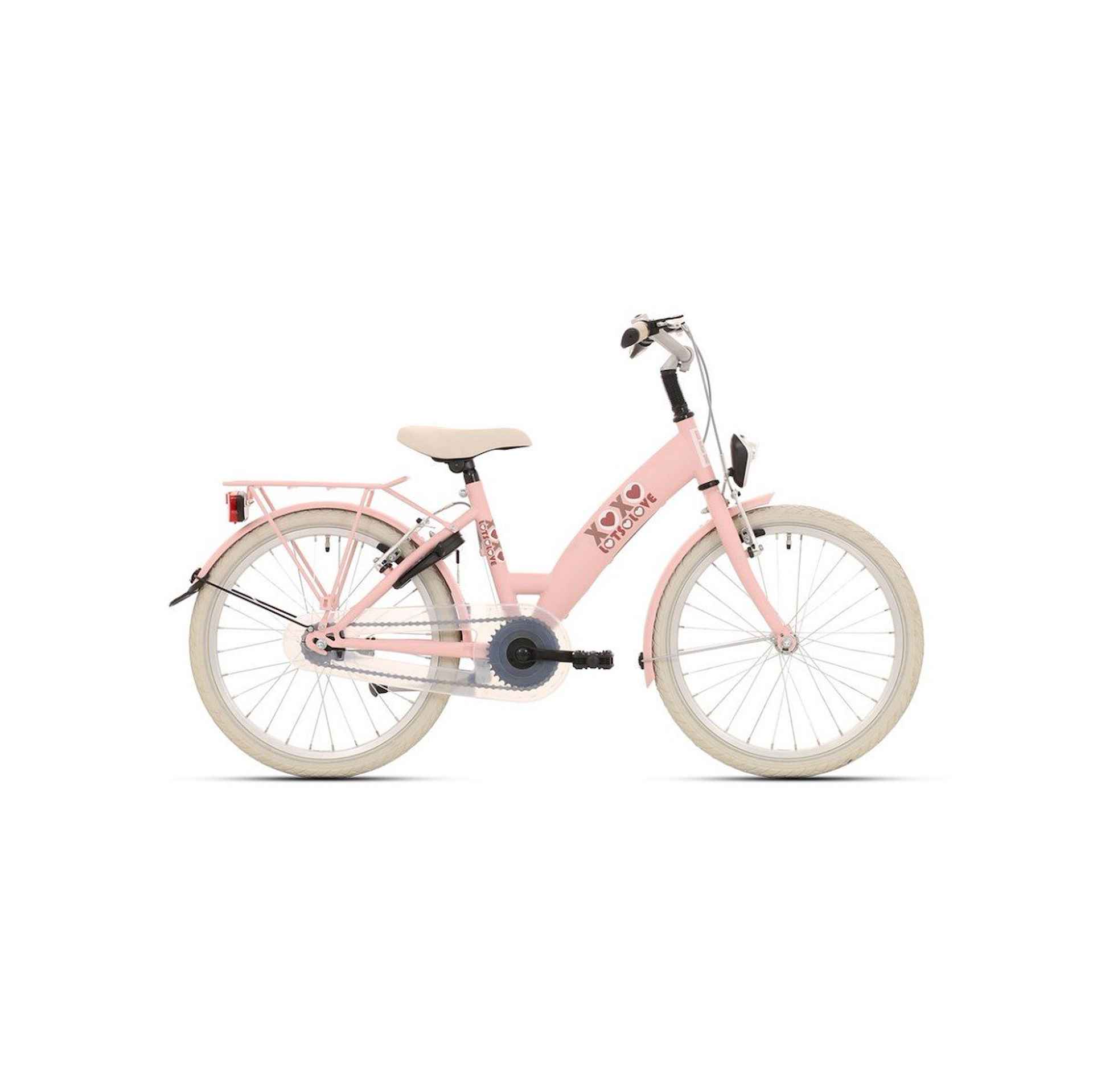 Bike Fun Lots of Love Meisjes Roze 20cm 2022 - 1/1