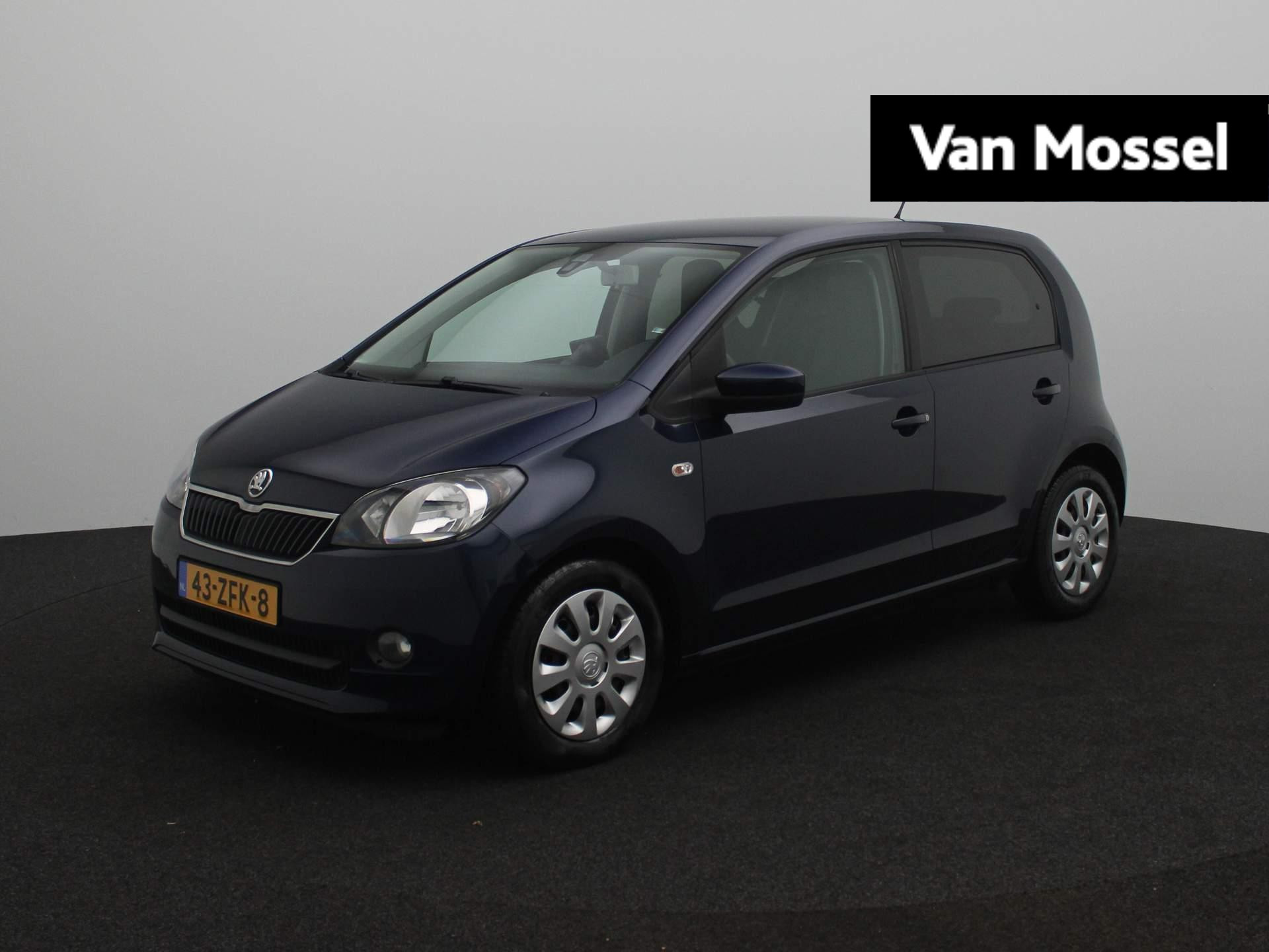 Skoda Citigo 5drs. 1.0i Tour | 2e-Eigenaar | Navi | Airco | Cruise Control | Parkeersensoren | Getint glas | Mistlampen |