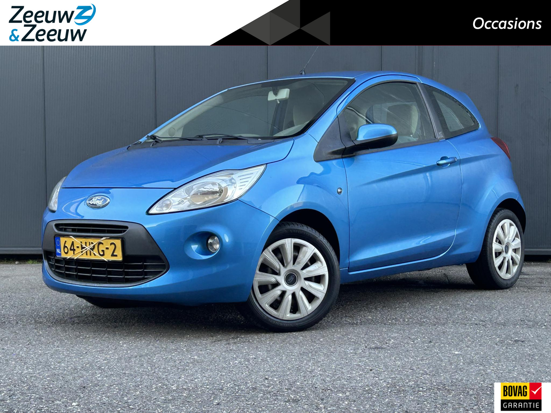 Ford Ka 1.2 Titanium 1e Eigenaar | Lage km stand | Airco | Metallic lak | Bovag garantie | NAP