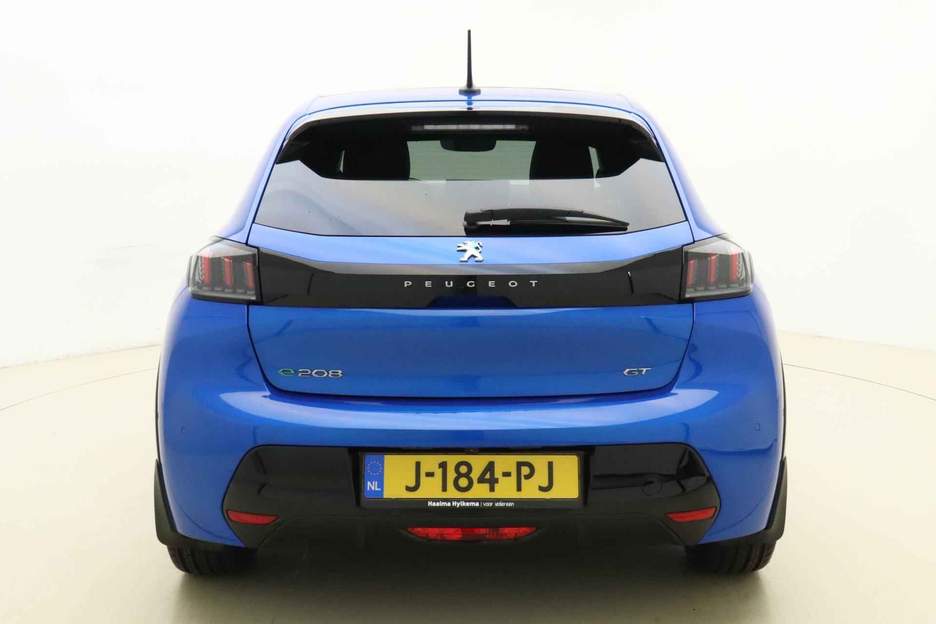 Peugeot e-208 EV GT 350 50 kWh | 3 fase | Panoramadak | Led | Stoelverwarming | Adaptive cruise control | Elektrische ramen | Lichtmetalen velgen - 11/35