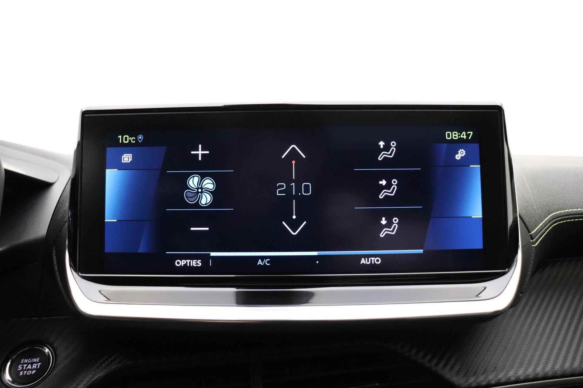 Peugeot e-208 EV GT 350 50 kWh | 3 fase | Panoramadak | Led | Stoelverwarming | Adaptive cruise control | Elektrische ramen | Lichtmetalen velgen - 22/35