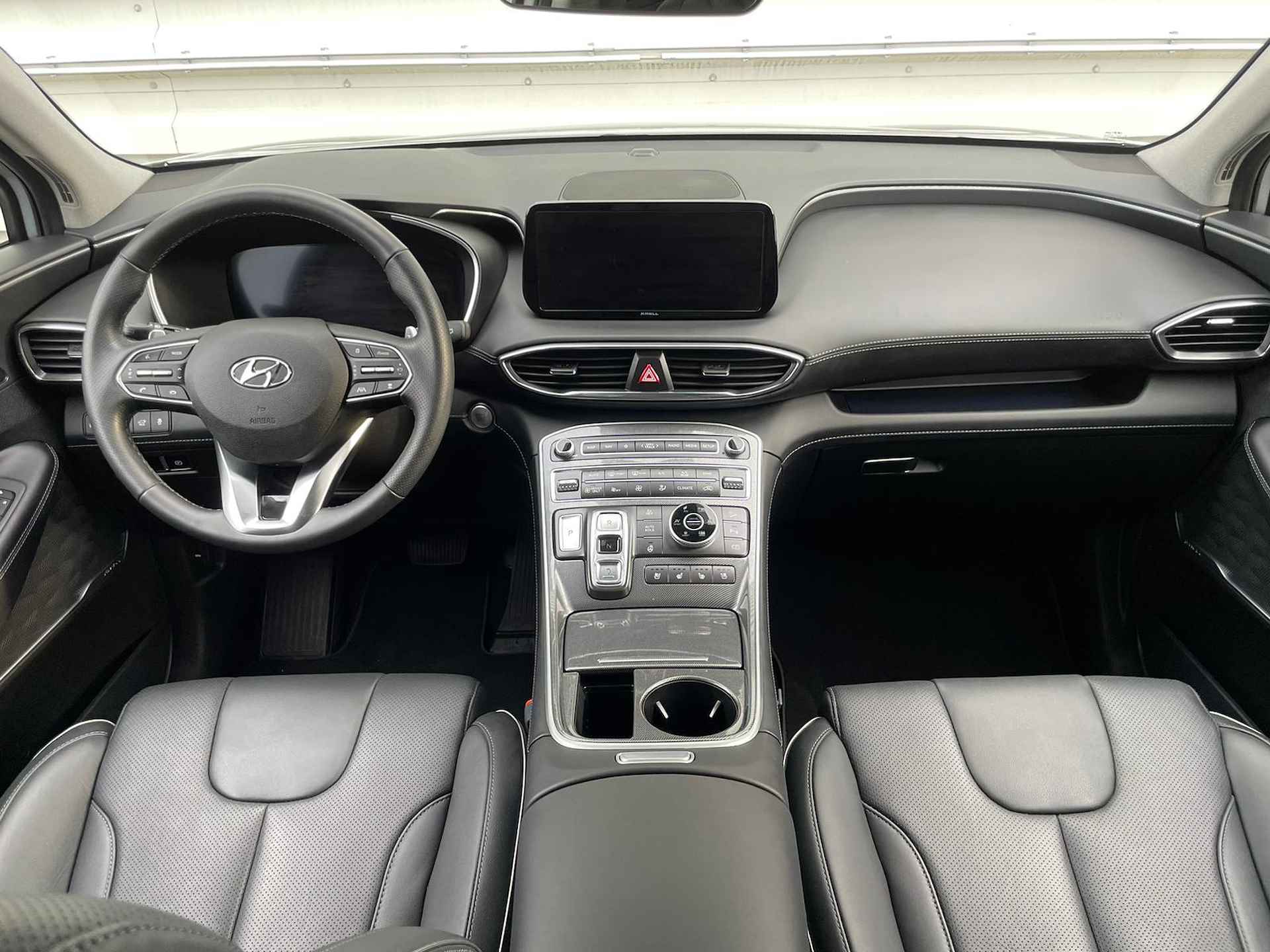 Hyundai Santa Fe 1.6 T-GDI PHEV Premium | PLUG IN | 7 PERSOONS | NAVIGATIE | LEDER | LUXE UITVOERING - 9/60