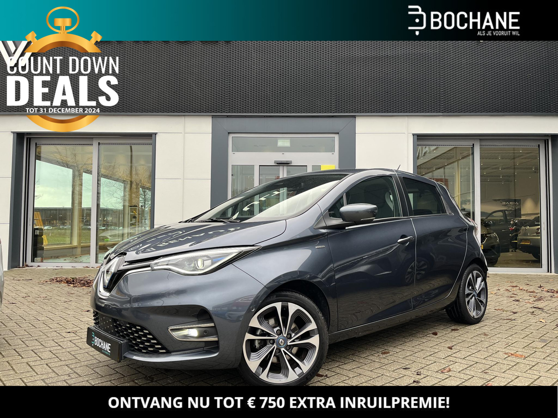 Renault ZOE R135 Edition One 52 kWh (Koopaccu) | Lichtmetalen velgen 17"