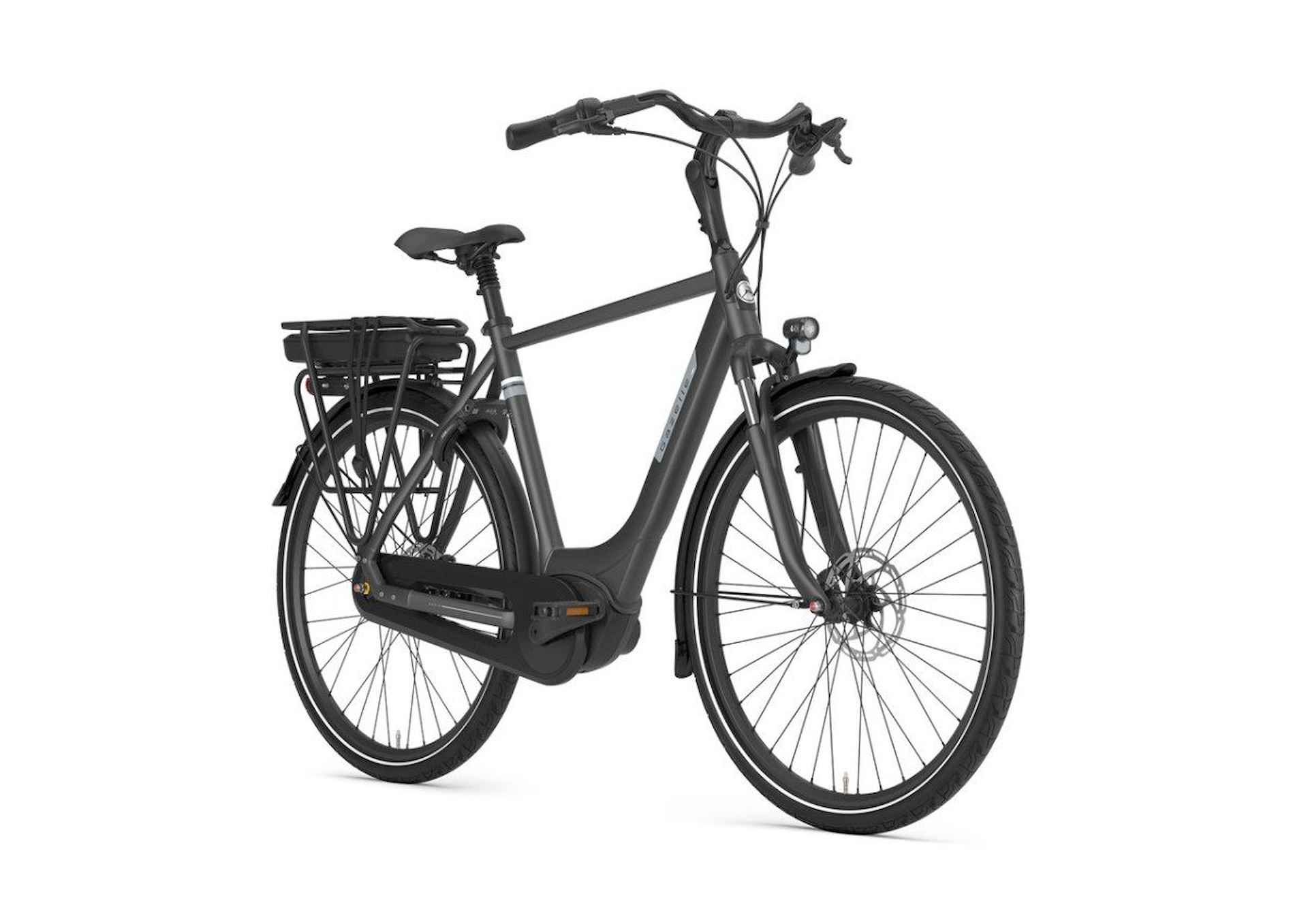 GAZELLE Paris C7+ HEREN Anthracite Grey Mat 61cm 2024