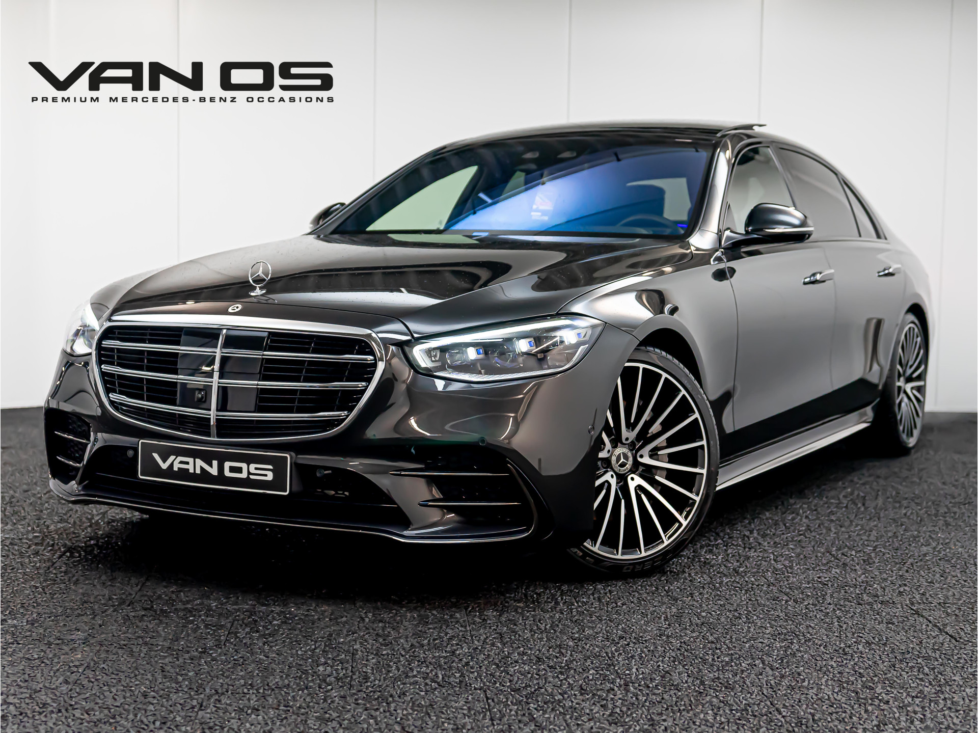 Mercedes-Benz S-Klasse S 450d 4MATIC Lang AMG Line | Achteras sturing