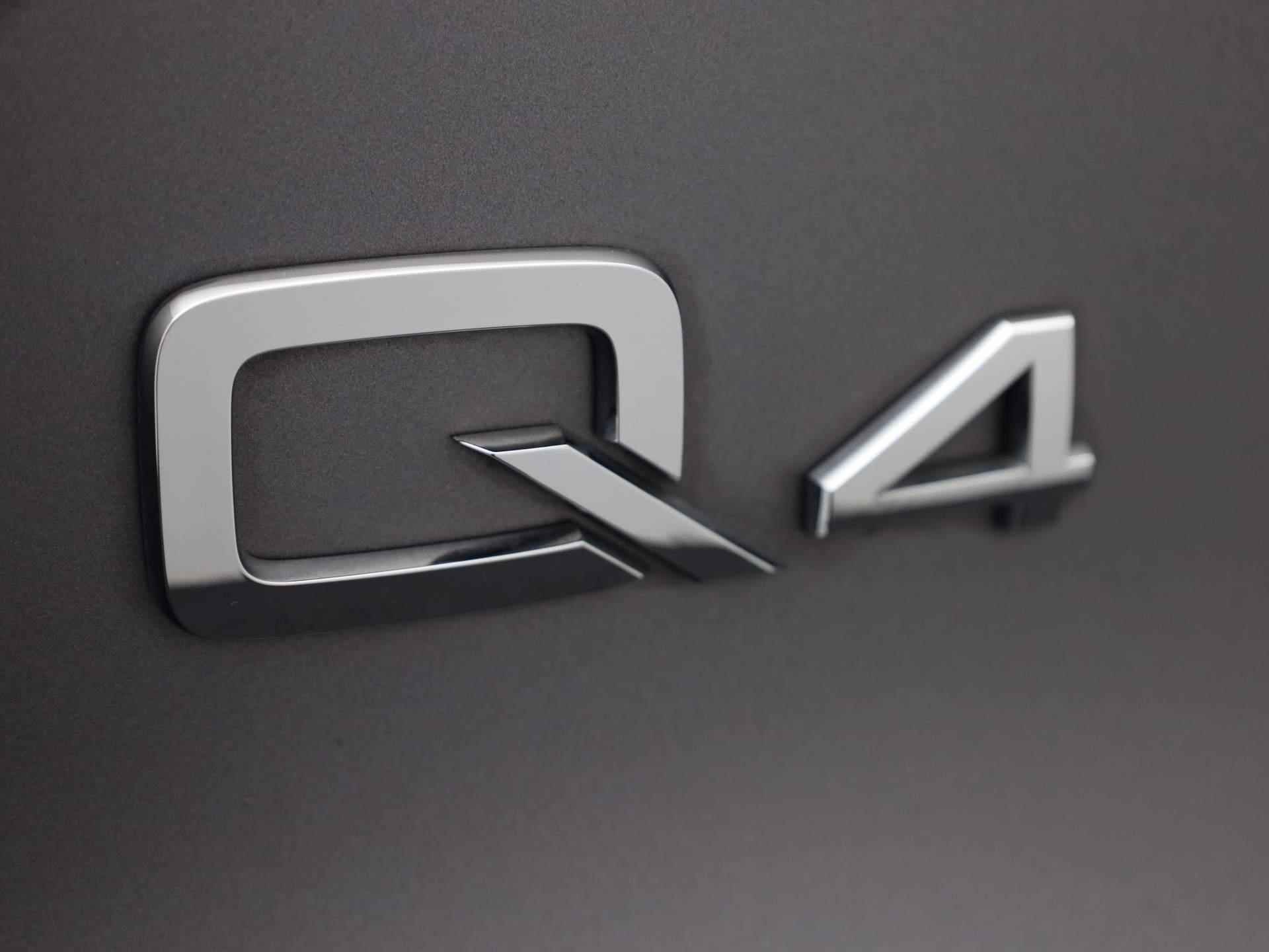 Audi Q4 e-tron 40 Launch edition Advanced 77 kWh 150kW/204PK · Matrix-LED · Parkeersensoren · Trekhaak - 36/43