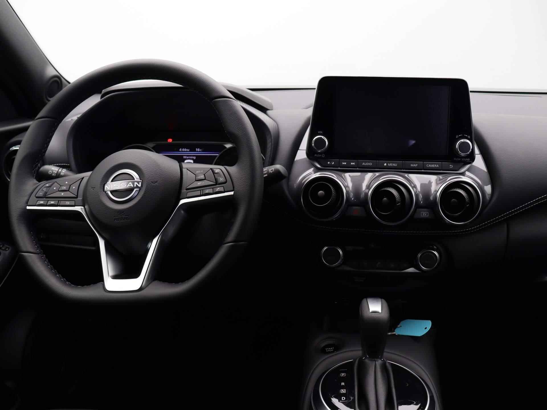 Nissan Juke 1.6 Hybrid N-Connecta | Demo Voordeel!! | Zuinige Full-Hybrid | Apple Carplay | Achteruitrij Camera | Navigatie | Mistlampen Voor en Achter | Climate Control | - 7/44