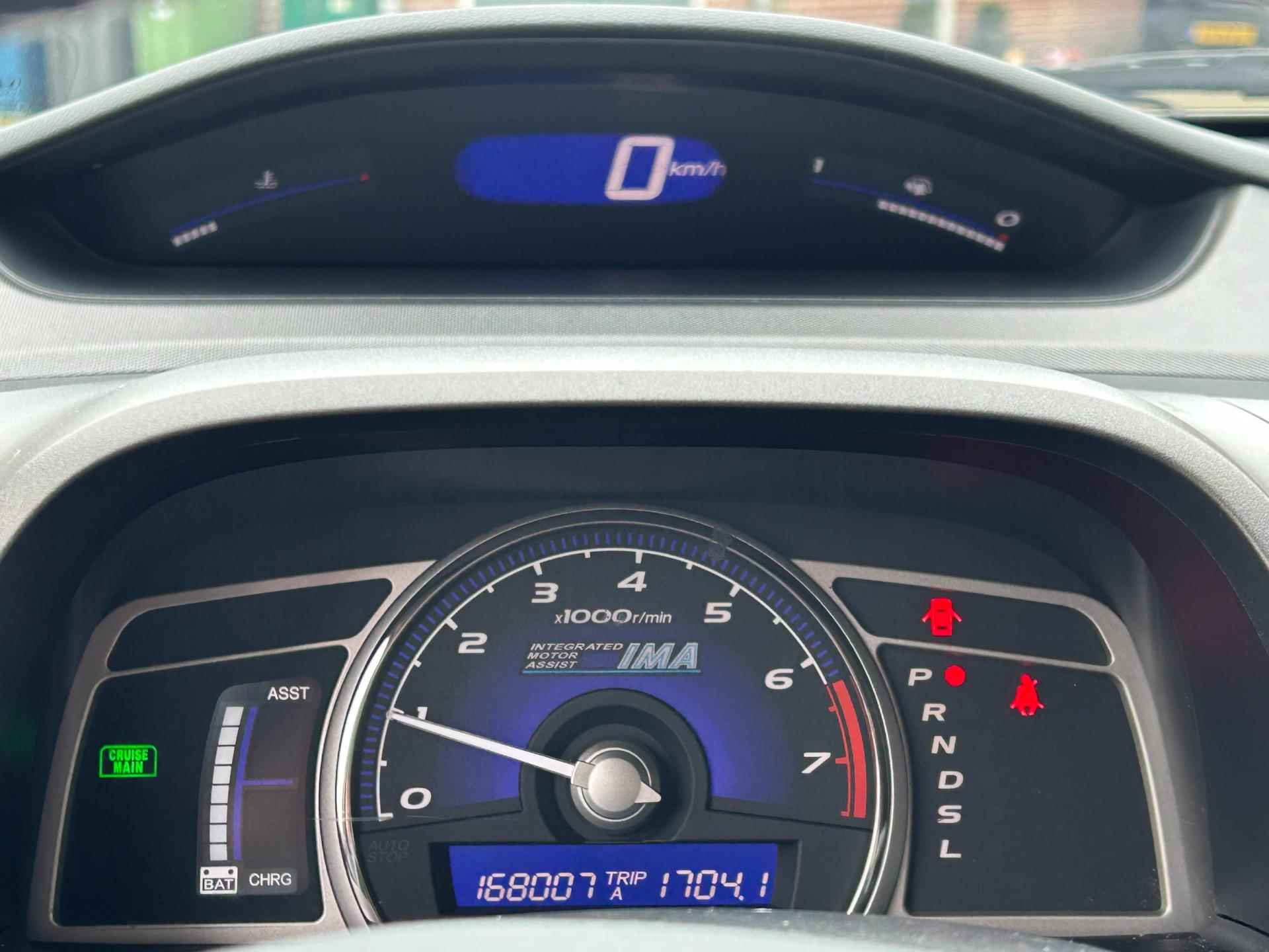 Honda Civic 1.3 Hybrid Aut. Navi Clima Cruise Park.Sens Bluetooth Stoelverw. Isofix LM-Velgen NAP NL-Auto Dealeronderhouden! - 23/30