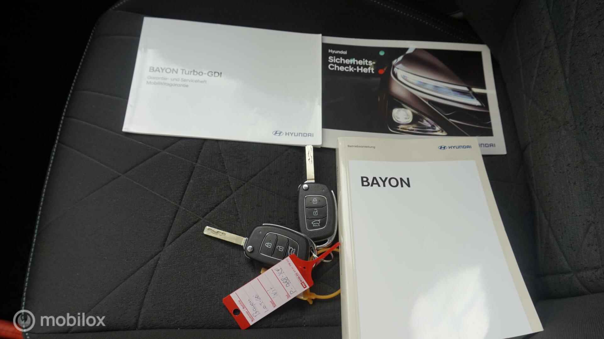 Hyundai Bayon 1.0 T-GDI Premium Navi | 17 inch velgen | Climate Control | Camera - 29/35