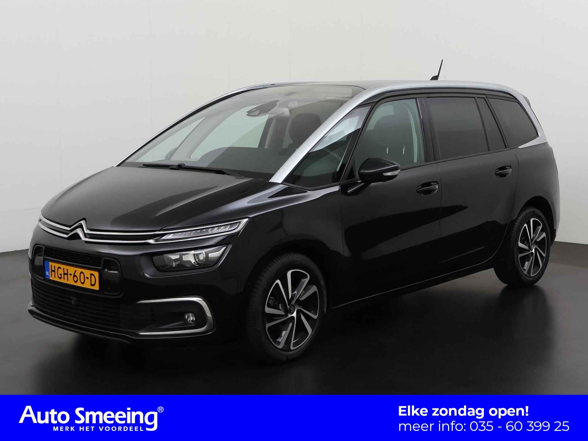 Citroen Grand C4 SpaceTourer 1.2 PureTech Shine Automaat | 7 Persoons | Leder | Zondag Open!