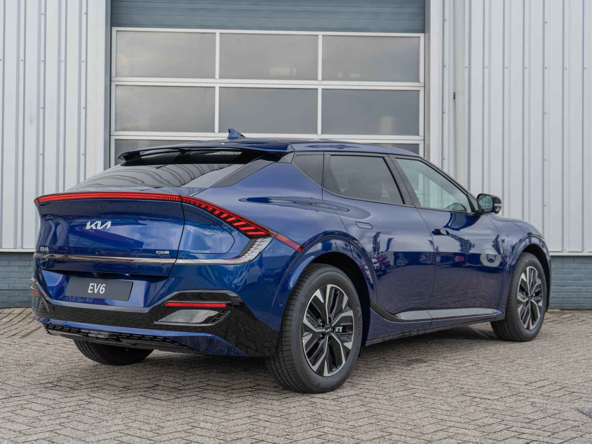 Kia EV6 GT-Line 77.4 kWh Uit Voorraad leverbaar | Navi | Adapt. Cruise | Schuif-/kanteldak | Stoel-/stuurverwarming | 360 camera - 4/39