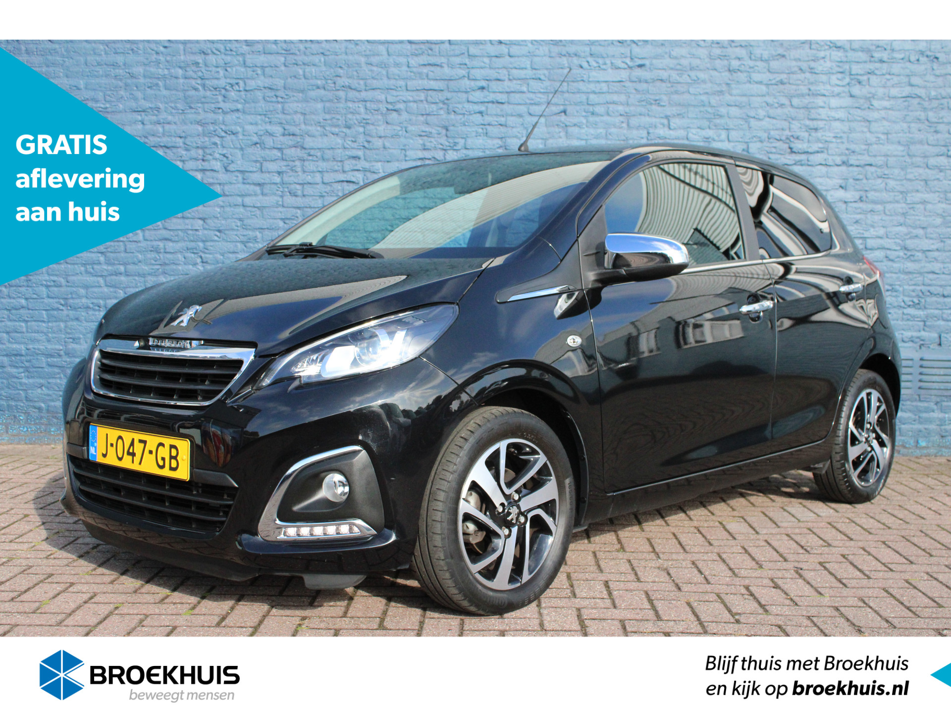 Peugeot 108 5drs Allure 1.0 e-VTi 72pk | Navi by app | Camera | Climate control | 37.000km |