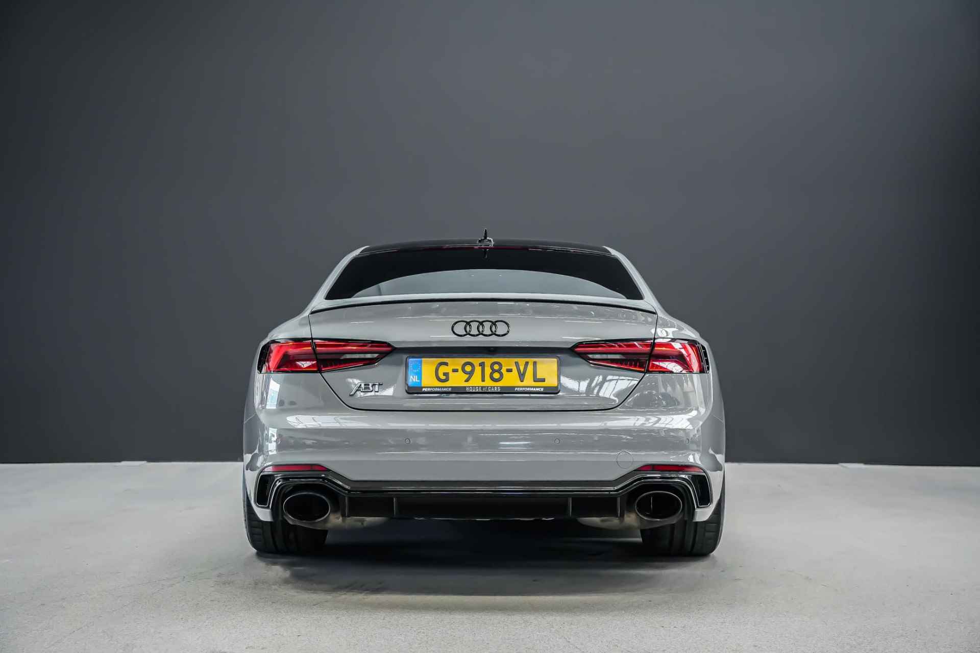 Audi RS 5 Coupé 2.9 550pk TFSI quattro |ABT velgen|MTM 550pk|keramische remmen|schroefset|HUD|B&O|memory|blind spot|carbon exterieur pakket| - 15/38