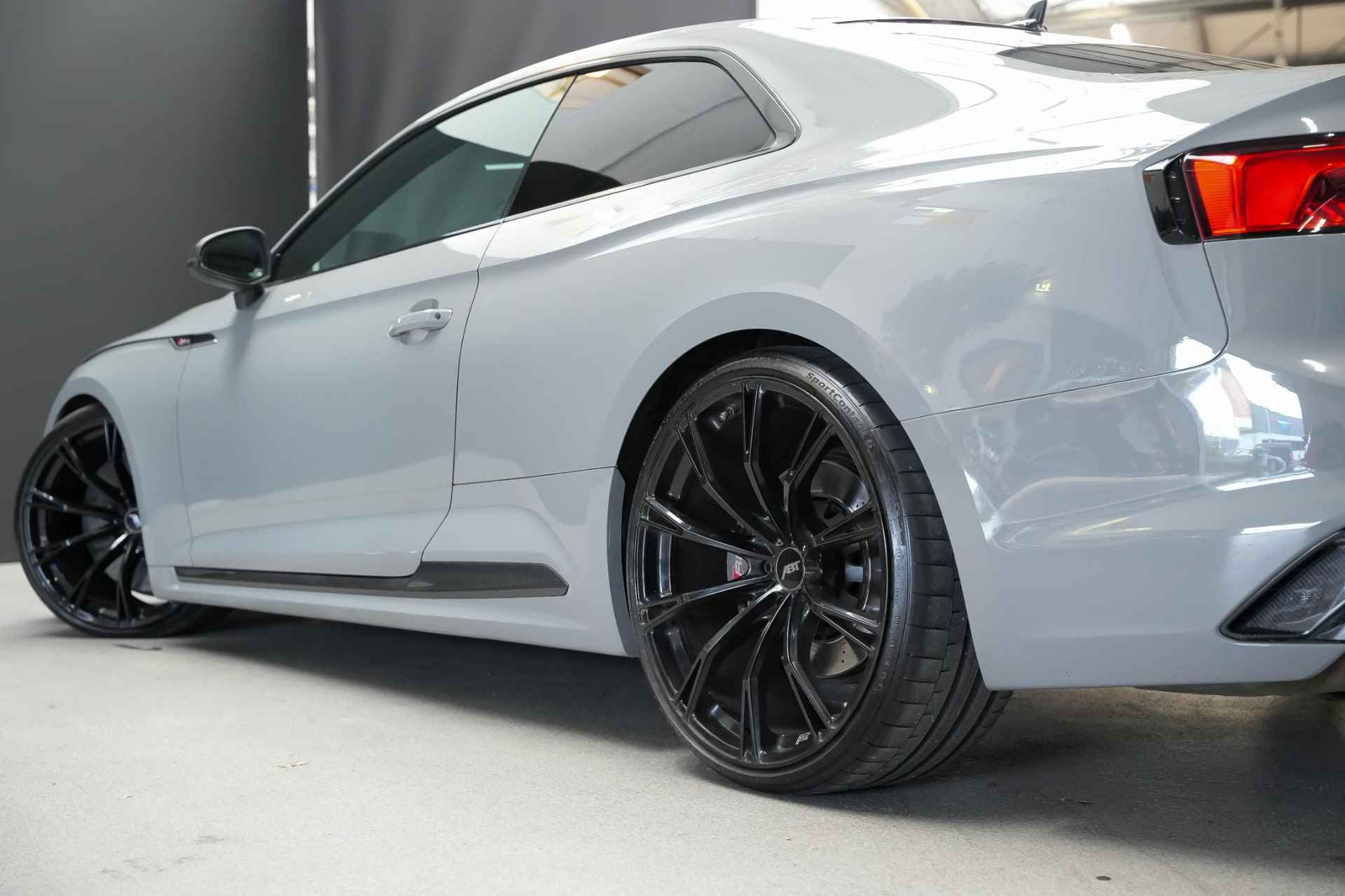 Audi RS 5 Coupé 2.9 550pk TFSI quattro |ABT velgen|MTM 550pk|keramische remmen|schroefset|HUD|B&O|memory|blind spot|carbon exterieur pakket| - 34/38