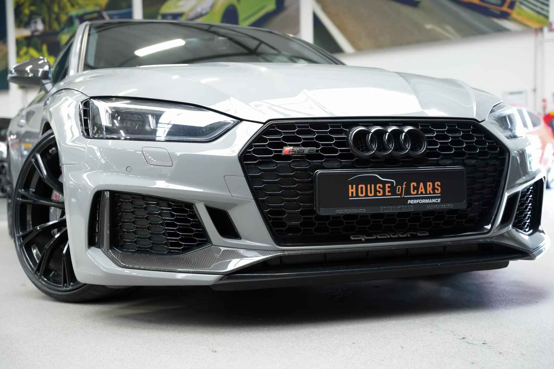 Audi RS 5 Coupé 2.9 550pk TFSI quattro |ABT velgen|MTM 550pk|keramische remmen|schroefset|HUD|B&O|memory|blind spot|carbon exterieur pakket| - 36/38