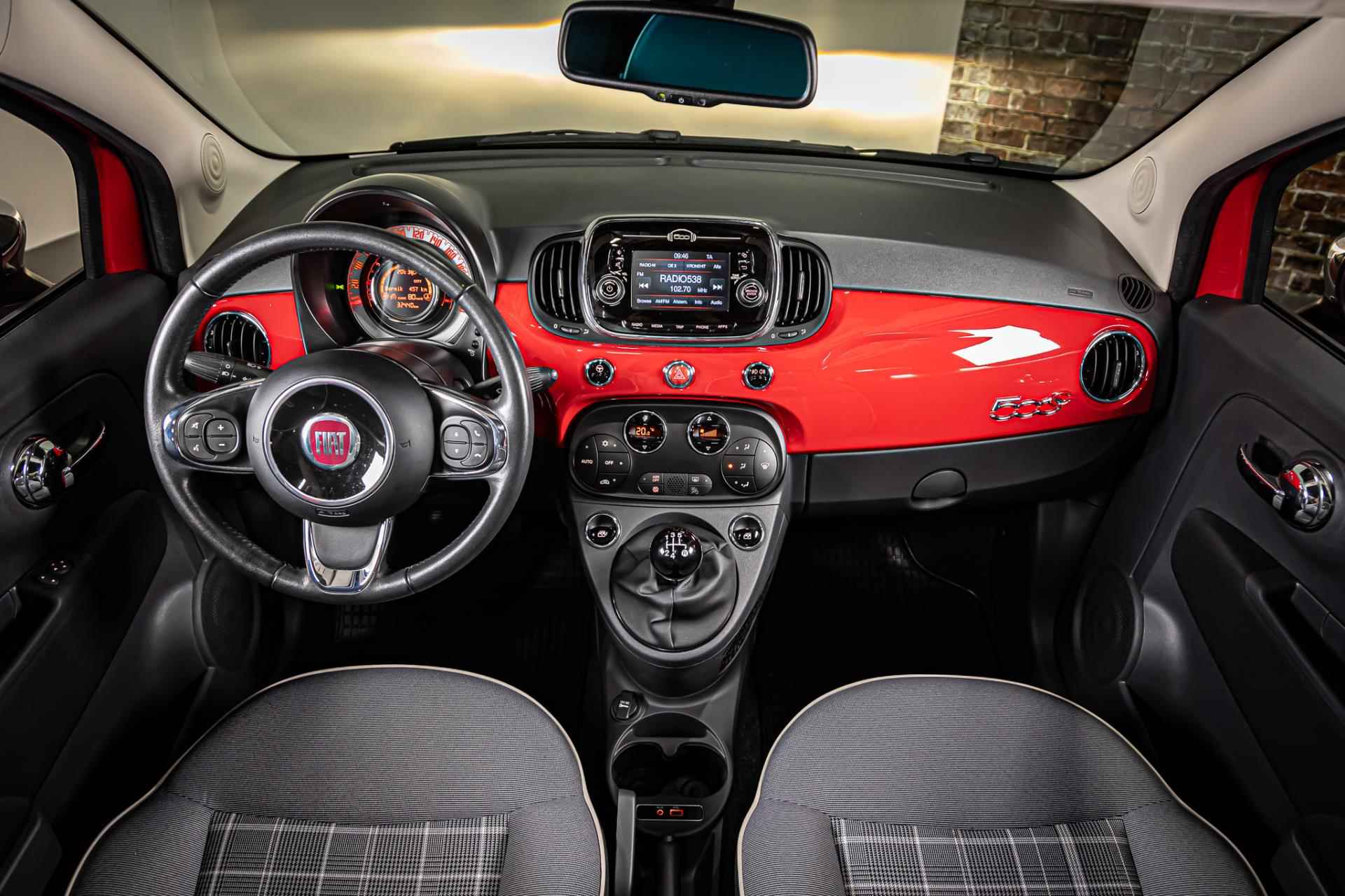 Fiat 500 C 1.2 Popstar I Cabrio I Cruise controle I Rijklaarprijs - 4/33