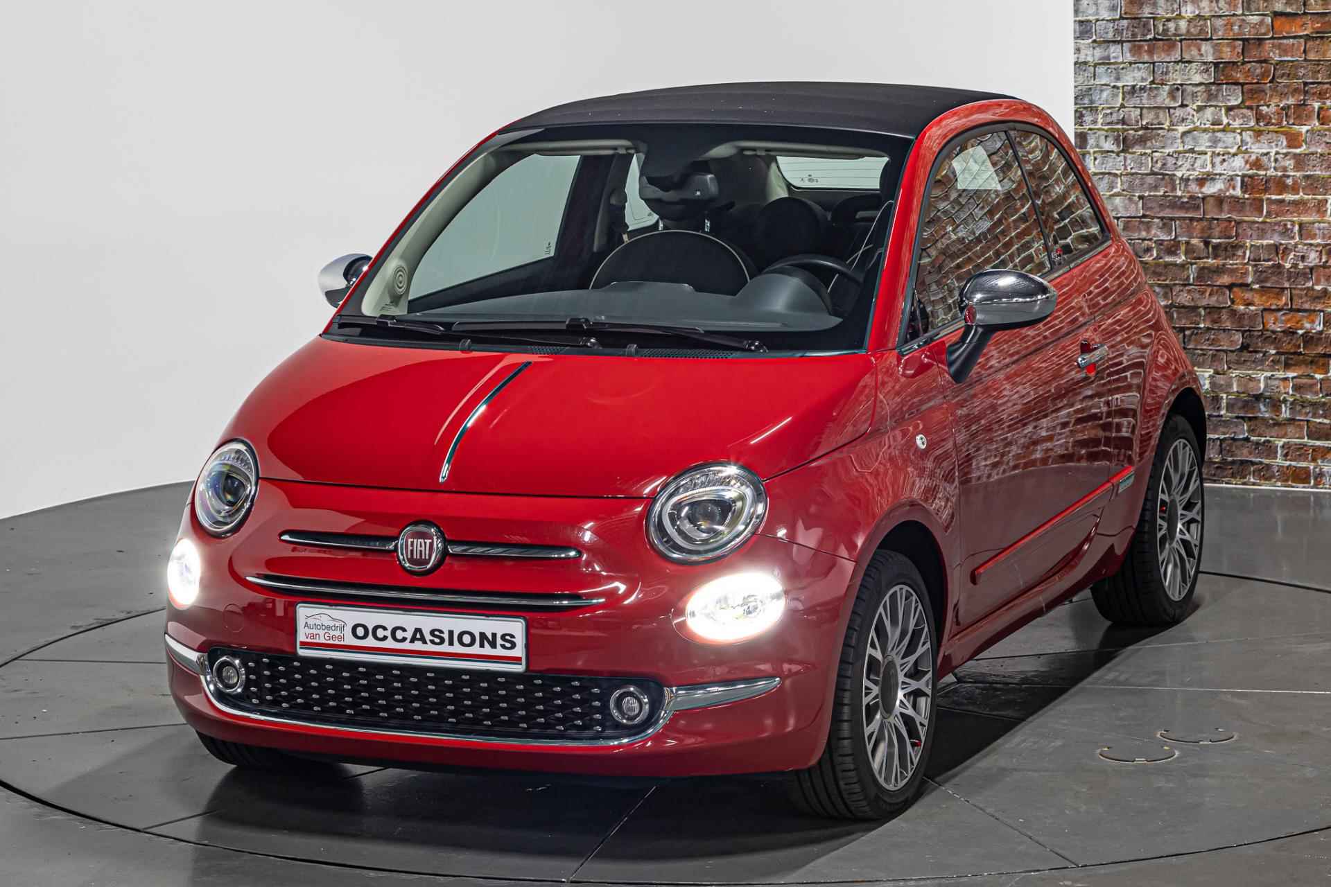 Fiat 500 C 1.2 Popstar I Cabrio I Cruise controle I Rijklaarprijs - 29/33