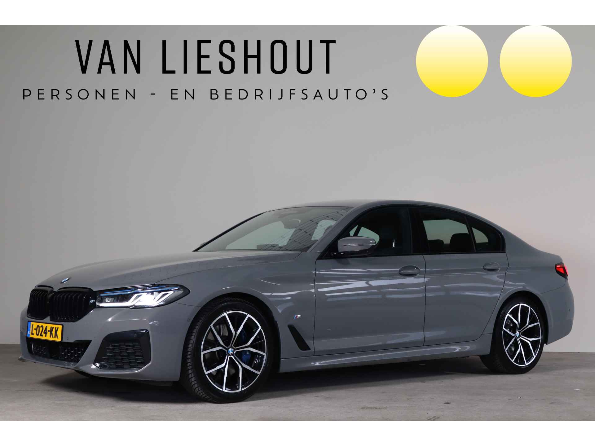 BMW 5 Serie 530i High Executive Edition NL-Auto!! HUD I 360-Camera I Mem.Seats -- A.S. ZONDAG GEOPEND VAN 11.00 T/M 15.30 -- - 1/48