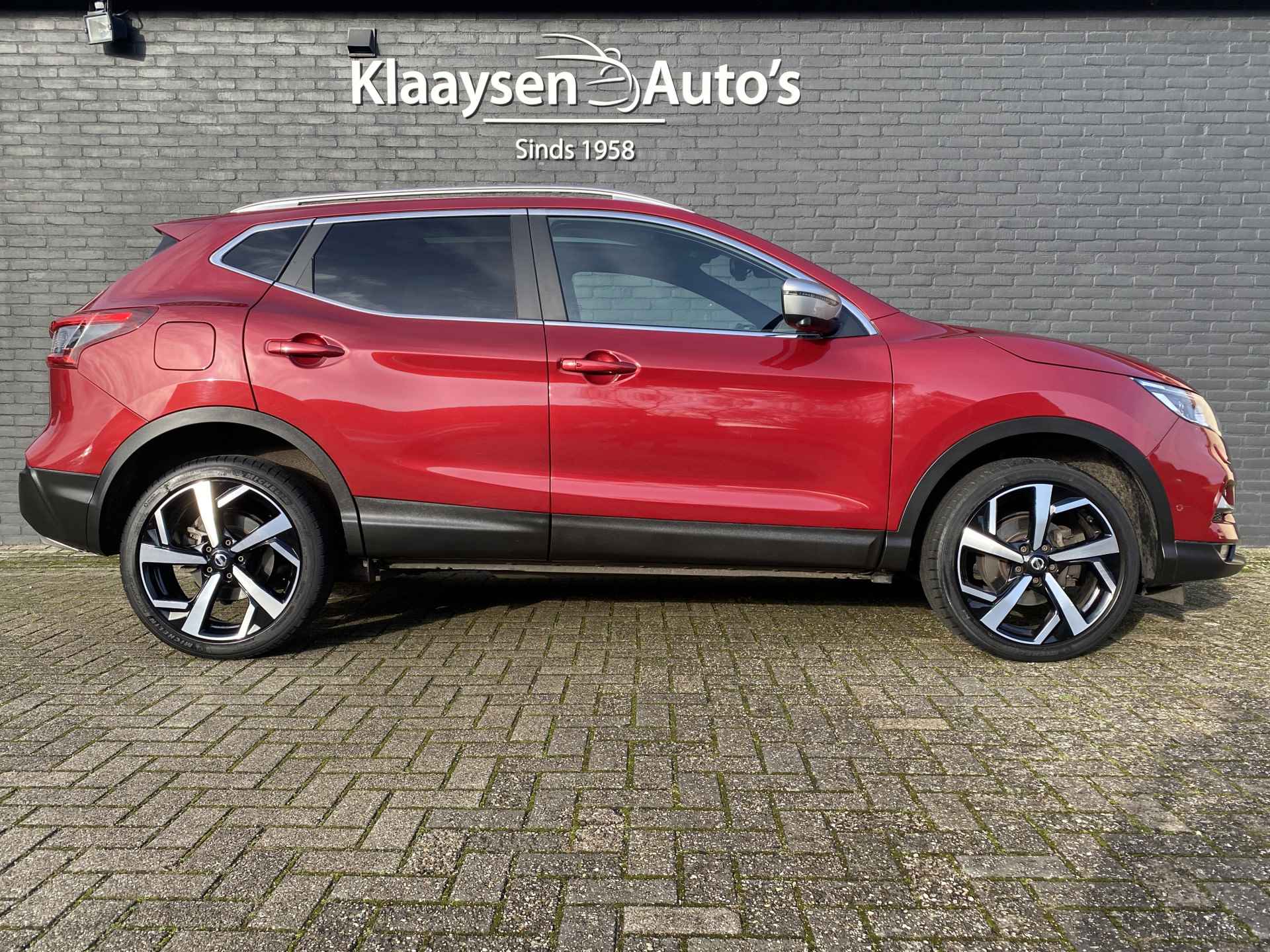 Nissan QASHQAI 1.6 164 pk Tekna + | dealer onderhouden | leder int. | panoramadak | trekhaak | 360 gr. camera | keyless go - 5/44