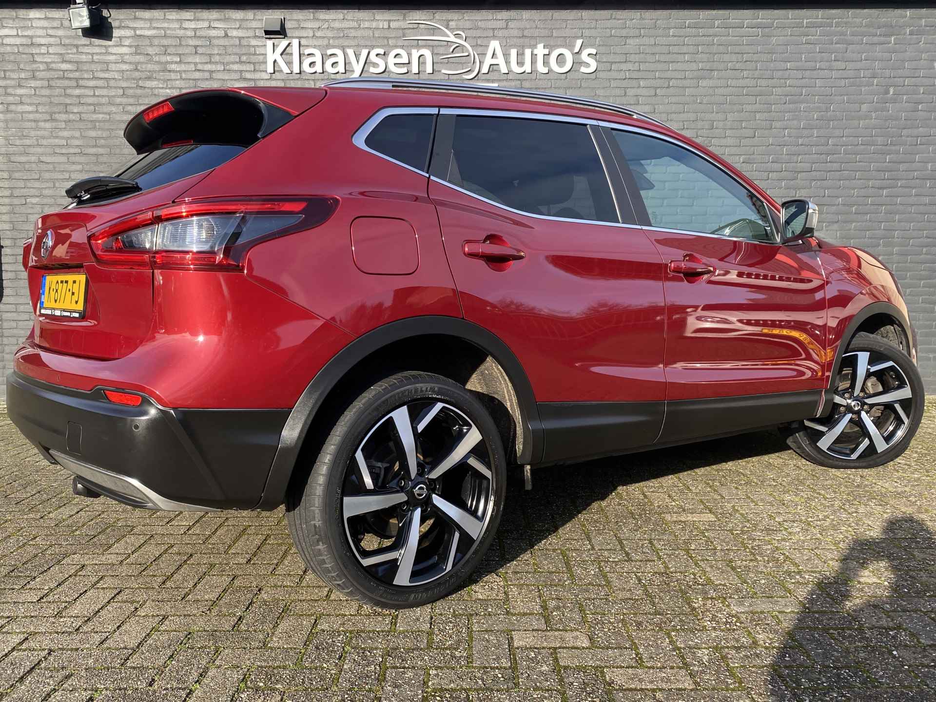 Nissan QASHQAI 1.6 164 pk Tekna + | dealer onderhouden | leder int. | panoramadak | trekhaak | 360 gr. camera | keyless go - 6/44