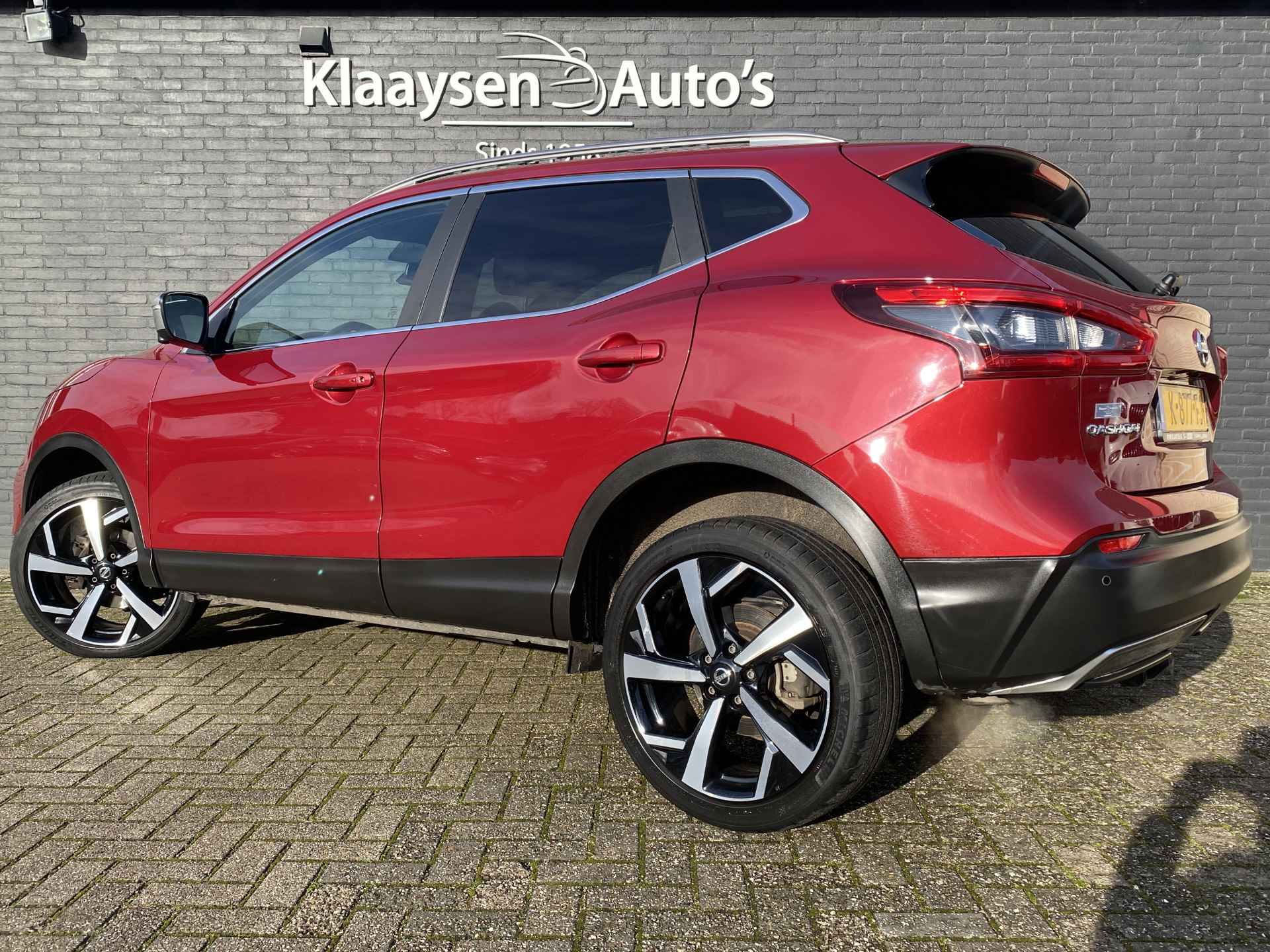 Nissan QASHQAI 1.6 164 pk Tekna + | dealer onderhouden | leder int. | panoramadak | trekhaak | 360 gr. camera | keyless go - 8/44