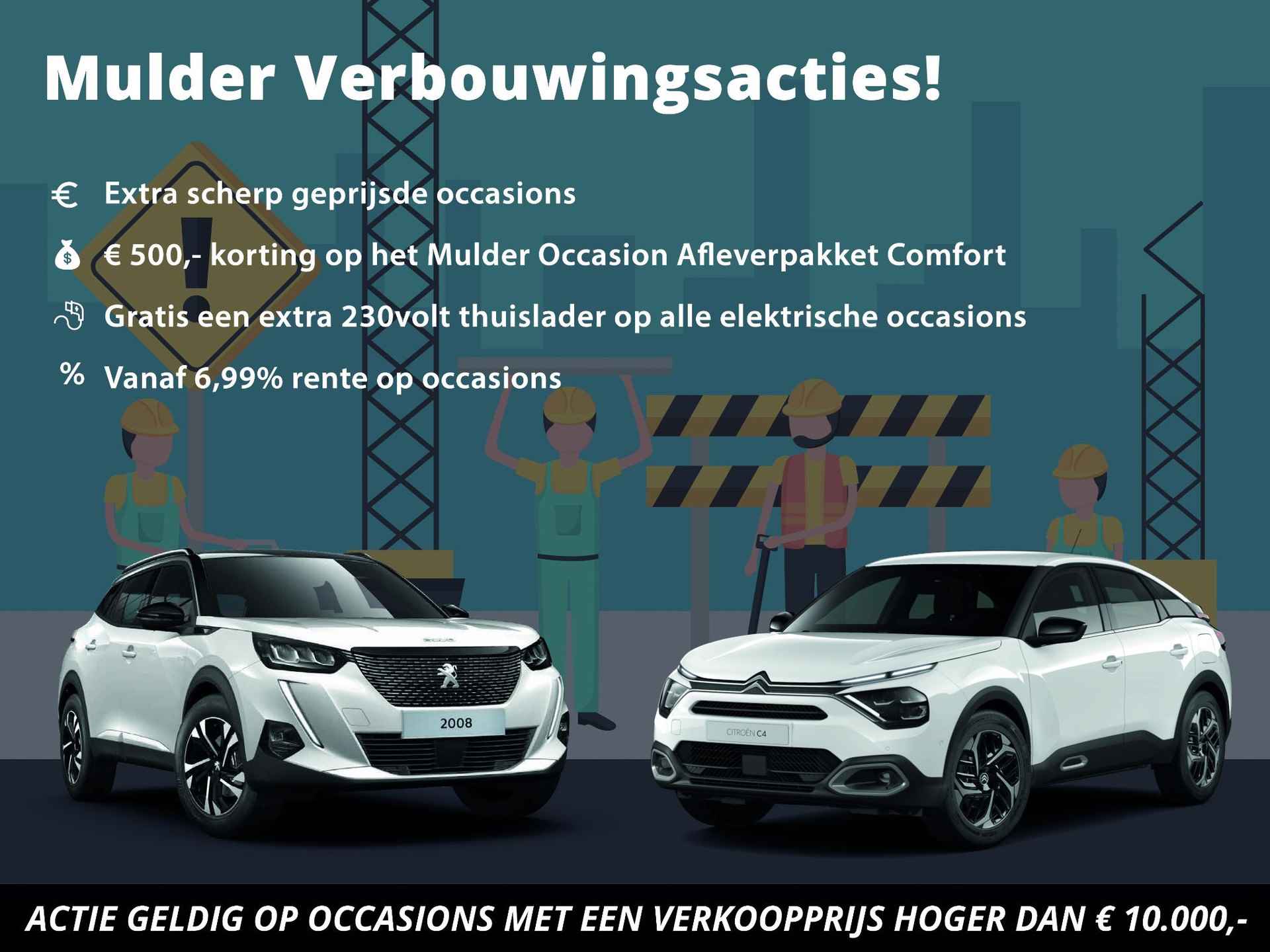 Peugeot e-208 5-deurs GT EV 3-FASEN 50kWh 136pk AUTOMAAT | PANODAK | NAVI | STOELVERW. | ADAPTIVE CRUISE | CAMERA | DODEHOEKBEW. | DAB+ | LM-VELGEN 17" | - 55/65