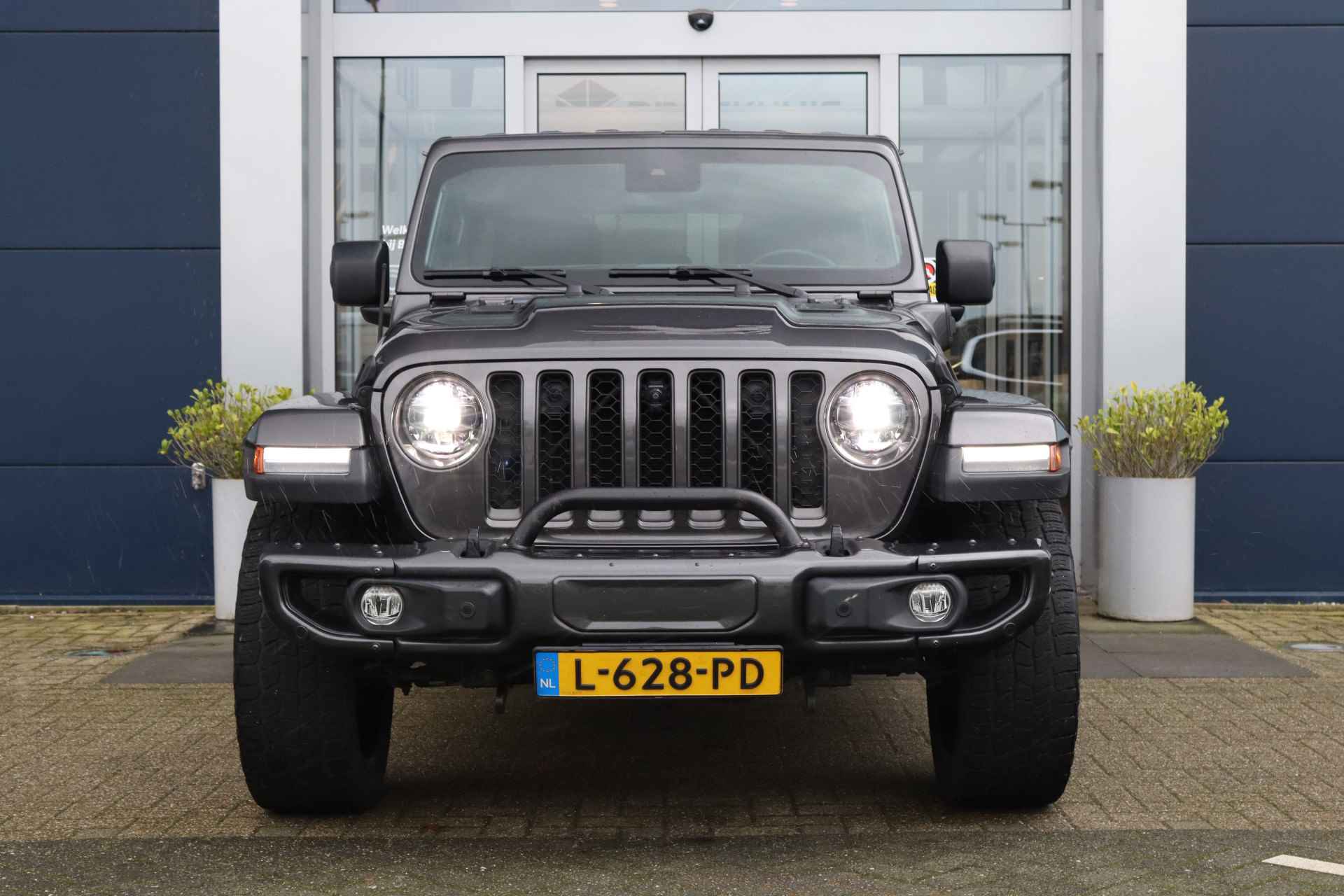 Jeep Wrangler Unlimited 4xe 380-pk 80th Anniversary | 22'' Brute LMV | Camera V/A | Stuur + stoelverwarming | Alpine audio | Trekhaak - 18/54