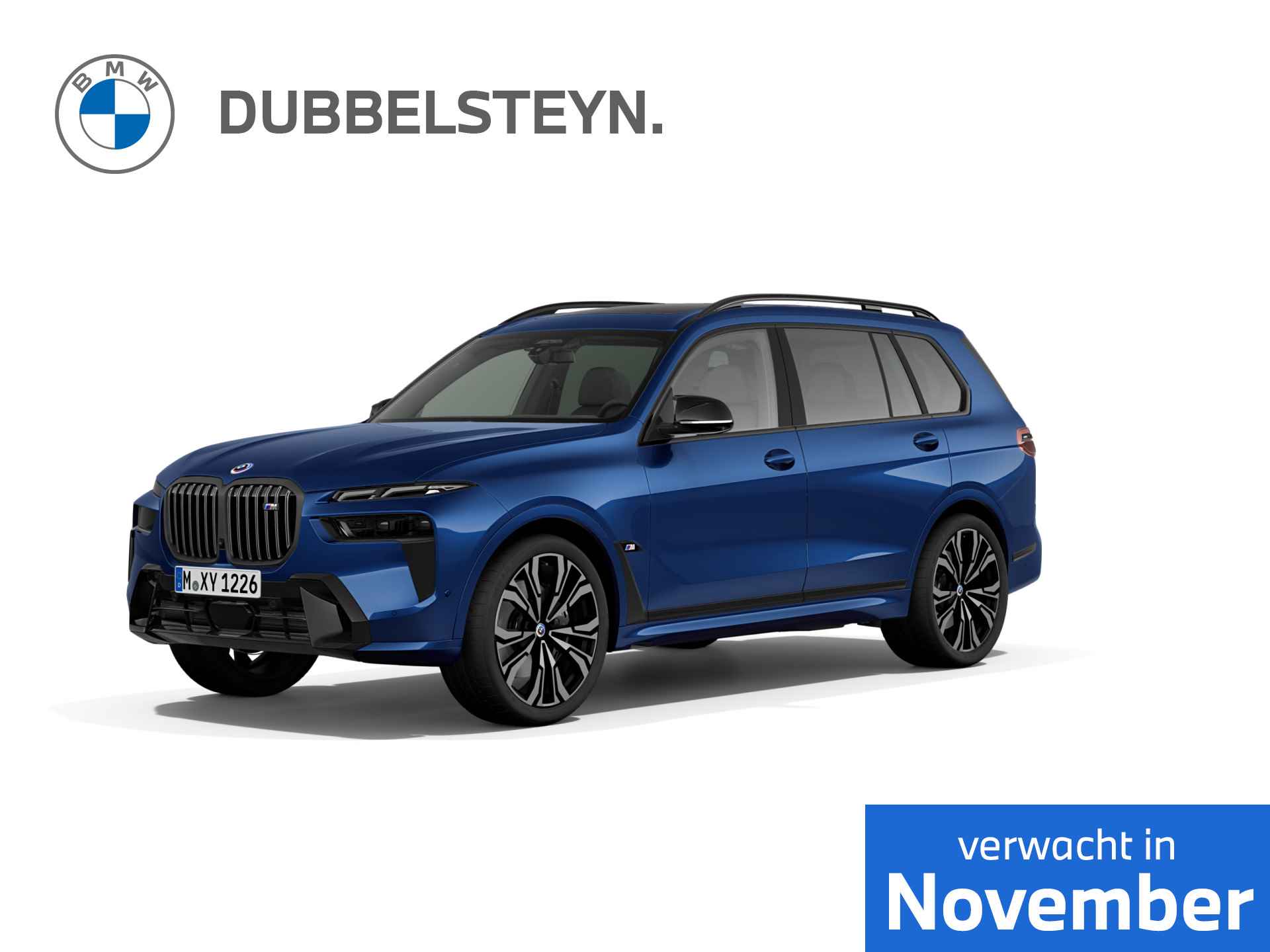 BMW X7 M60i xDrive | M-Sport Pro | 23'' | Panorama. Sky Lounge | B&W | Stoelvent. + Massage | Act. Steering | Driving + Parking Prof. | Warmte Comf. voor | Trekhaak | Soft Close | 6p. - 1/4