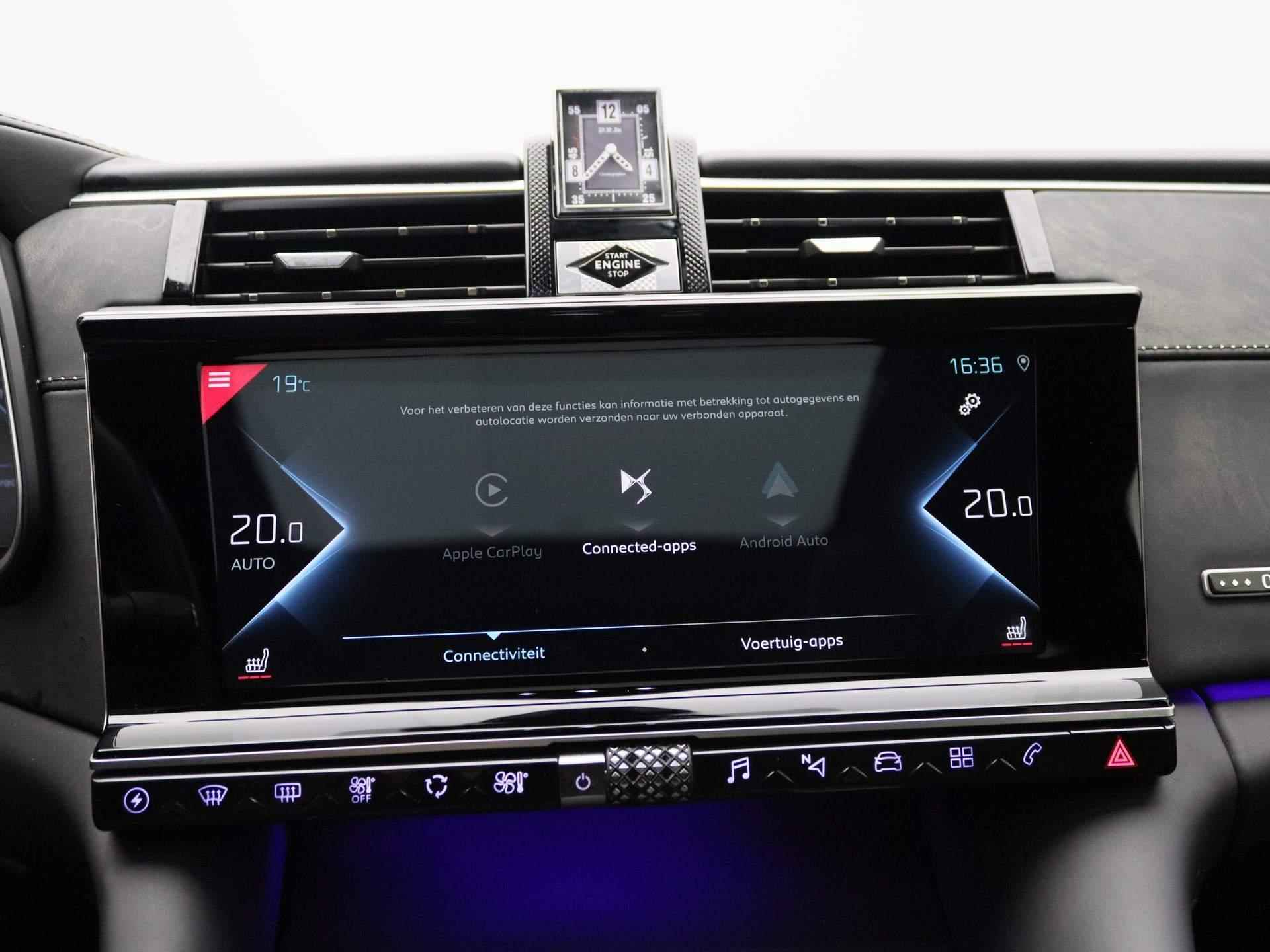 DS 9 E-Tense RIVOLI+ | Automaat | Apple Carplay/Android Auto | DAB | Rijstrooksensor | Sfeerverlichting | Achteruitrijcamera | Panorama dak | Ambiante Verlichting | 12 Maanden BOVAG Garantie | - 31/57