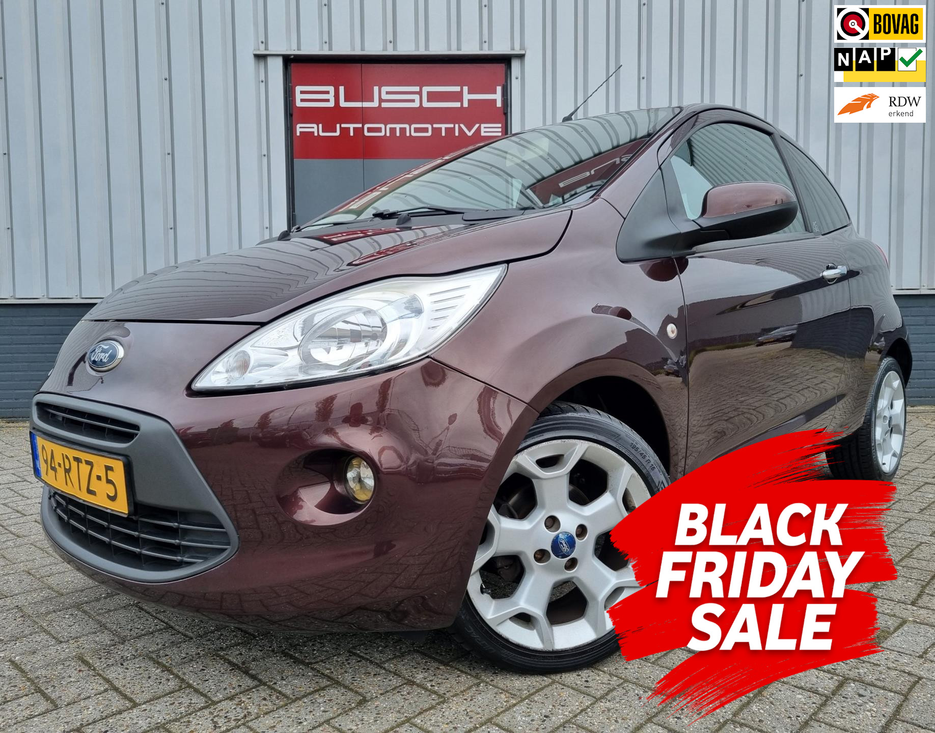 Ford Ka 1.2 Titanium X start/stop | AIRCO | ISOFIX |